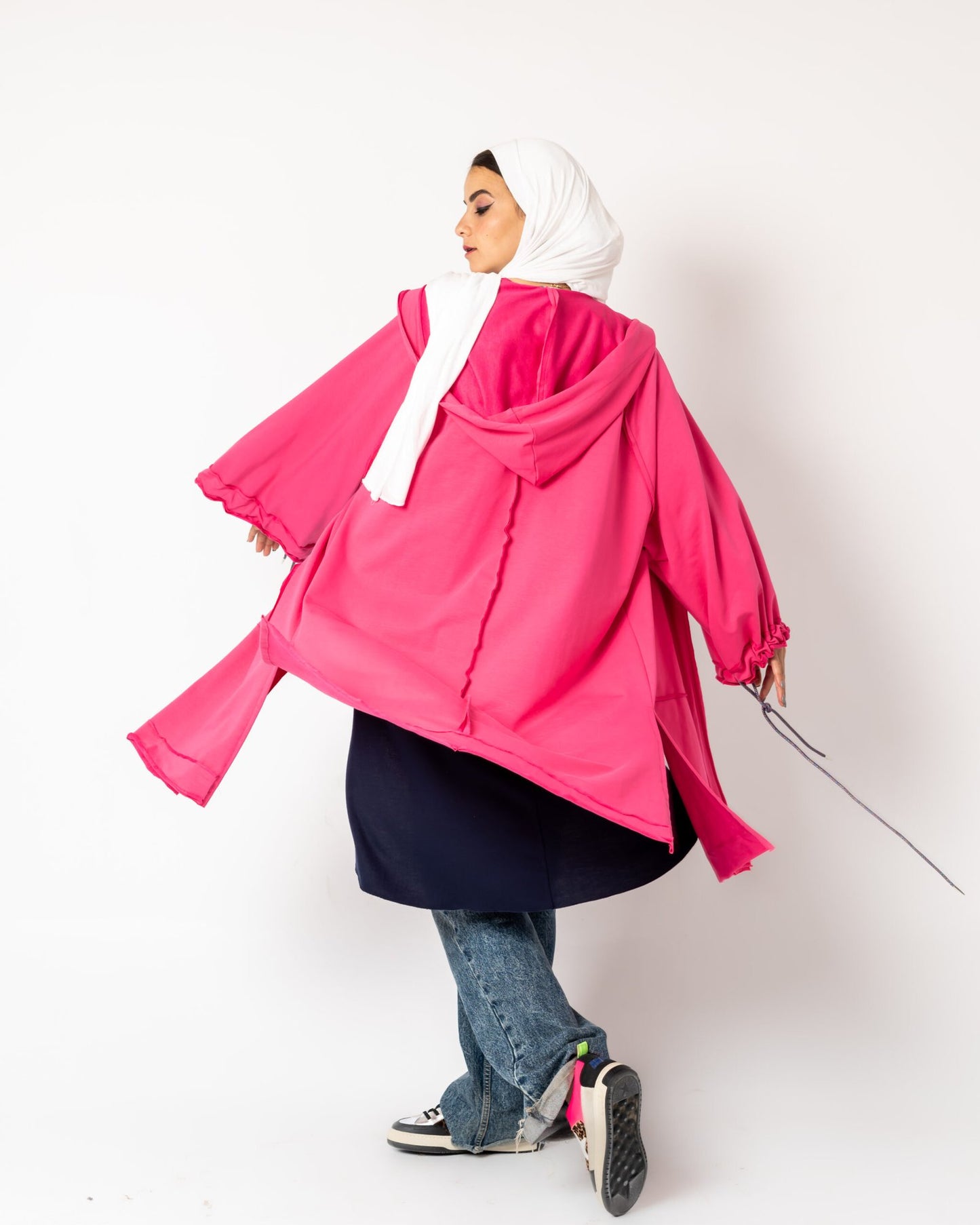 Stitch Milton jacket in Pink