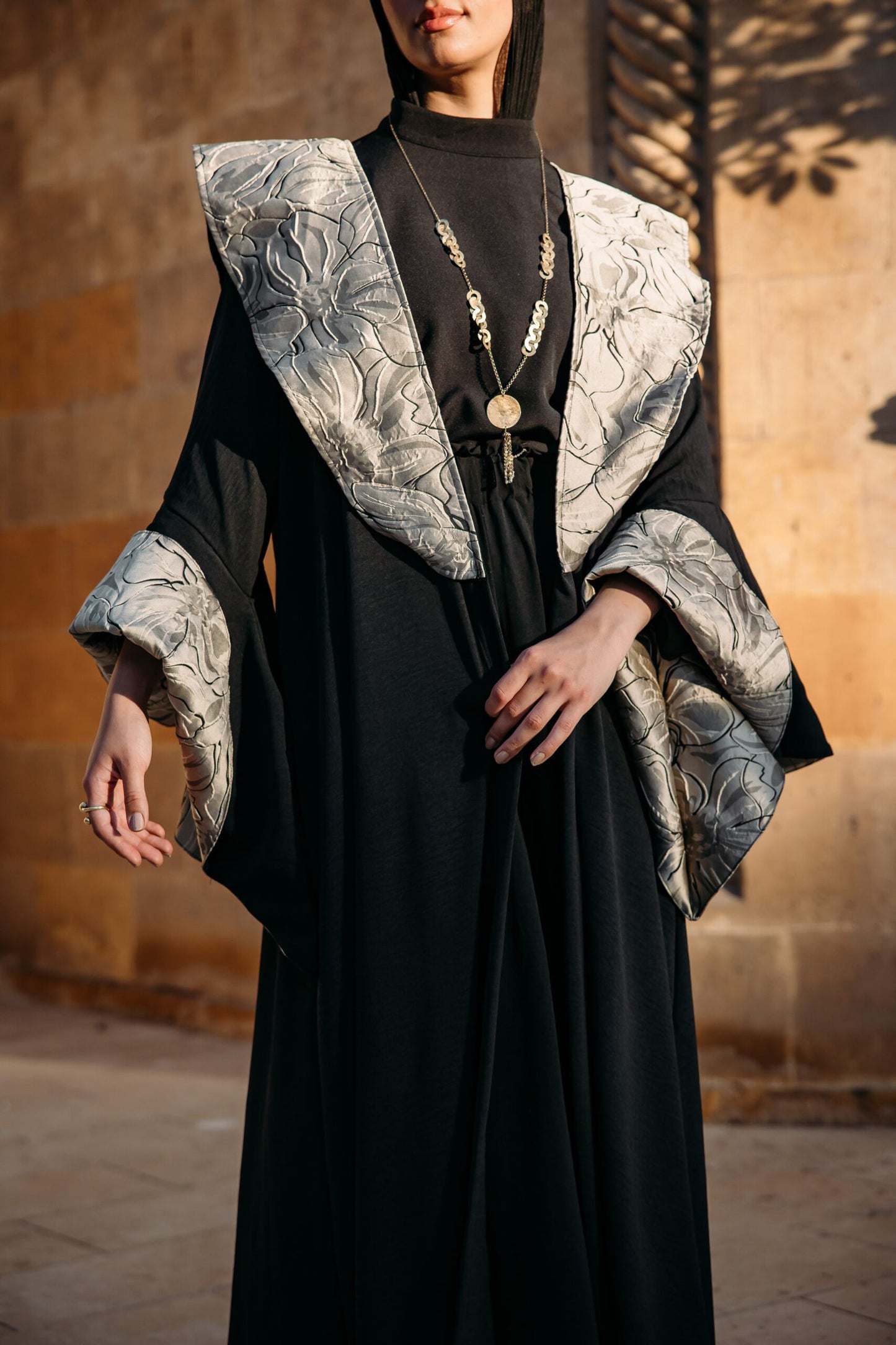 Midnight Royal kaftan