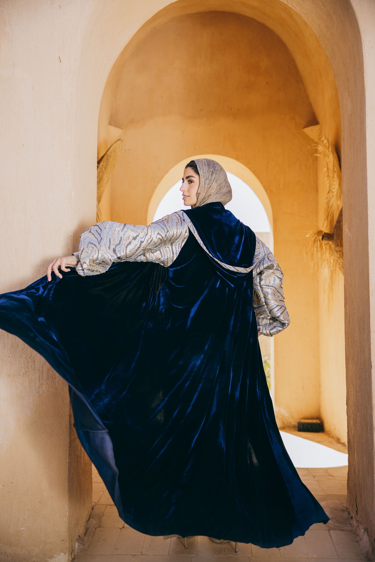 Royal Kaftan in Blue