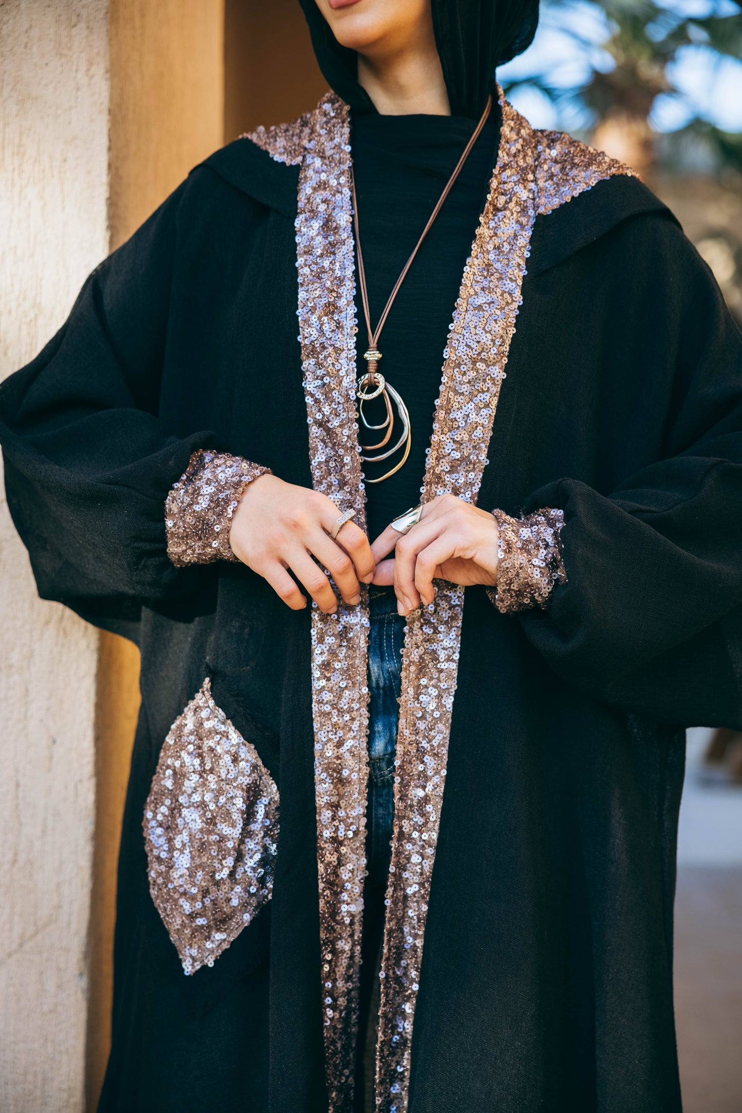 Layali Linen Kaftan