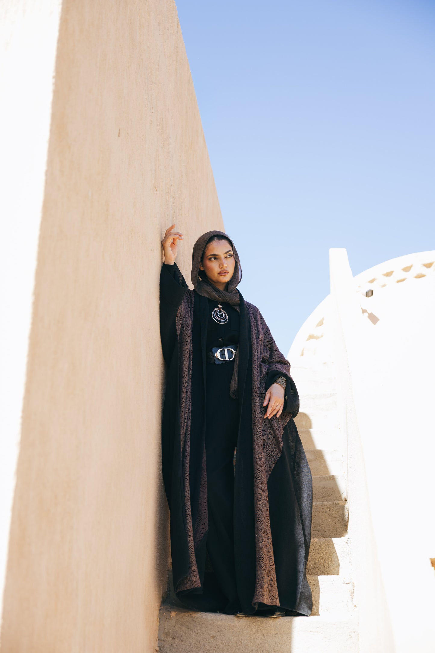 Qasr Linen Kaftan
