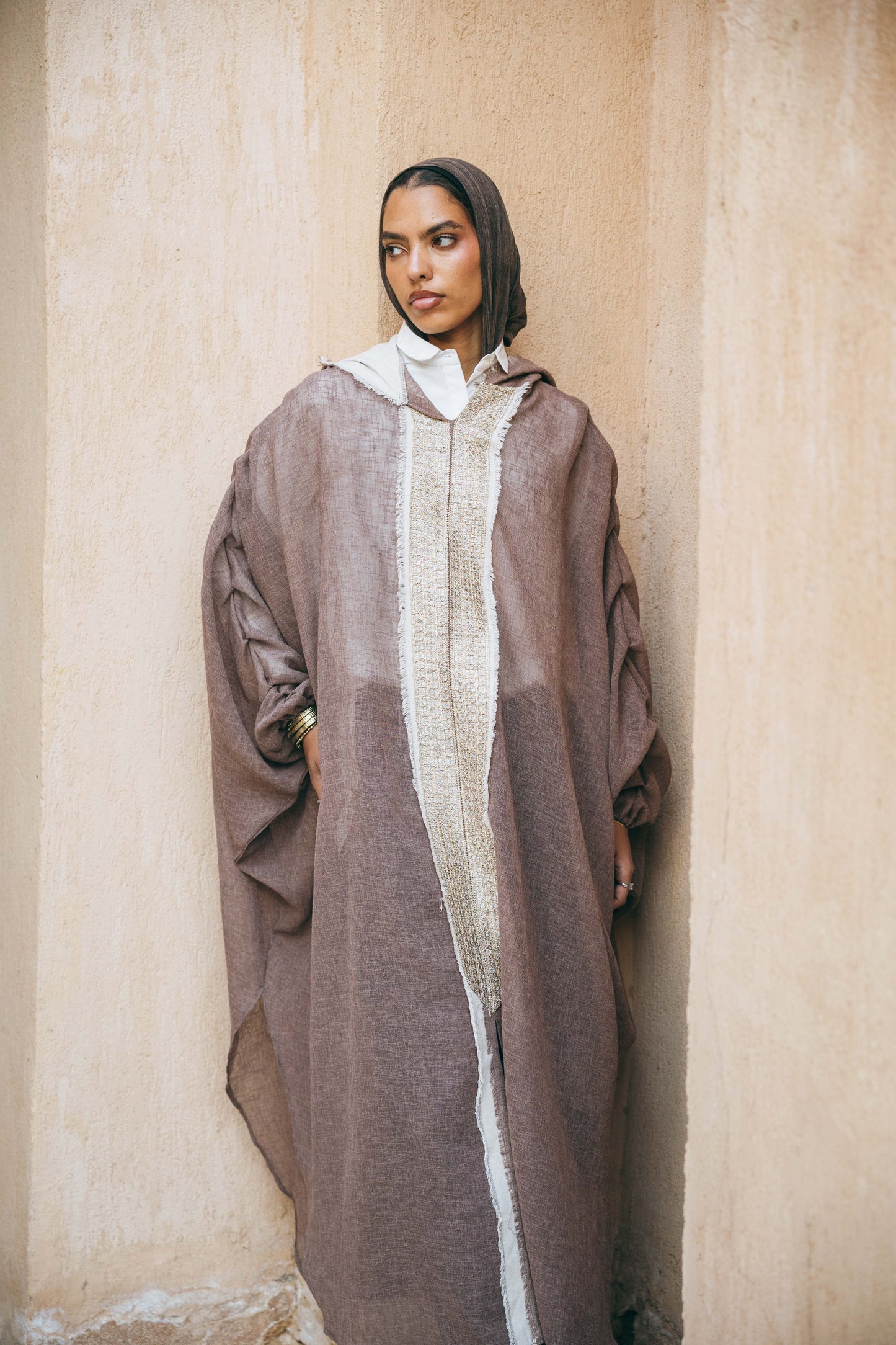 Turath Linen Kaftan