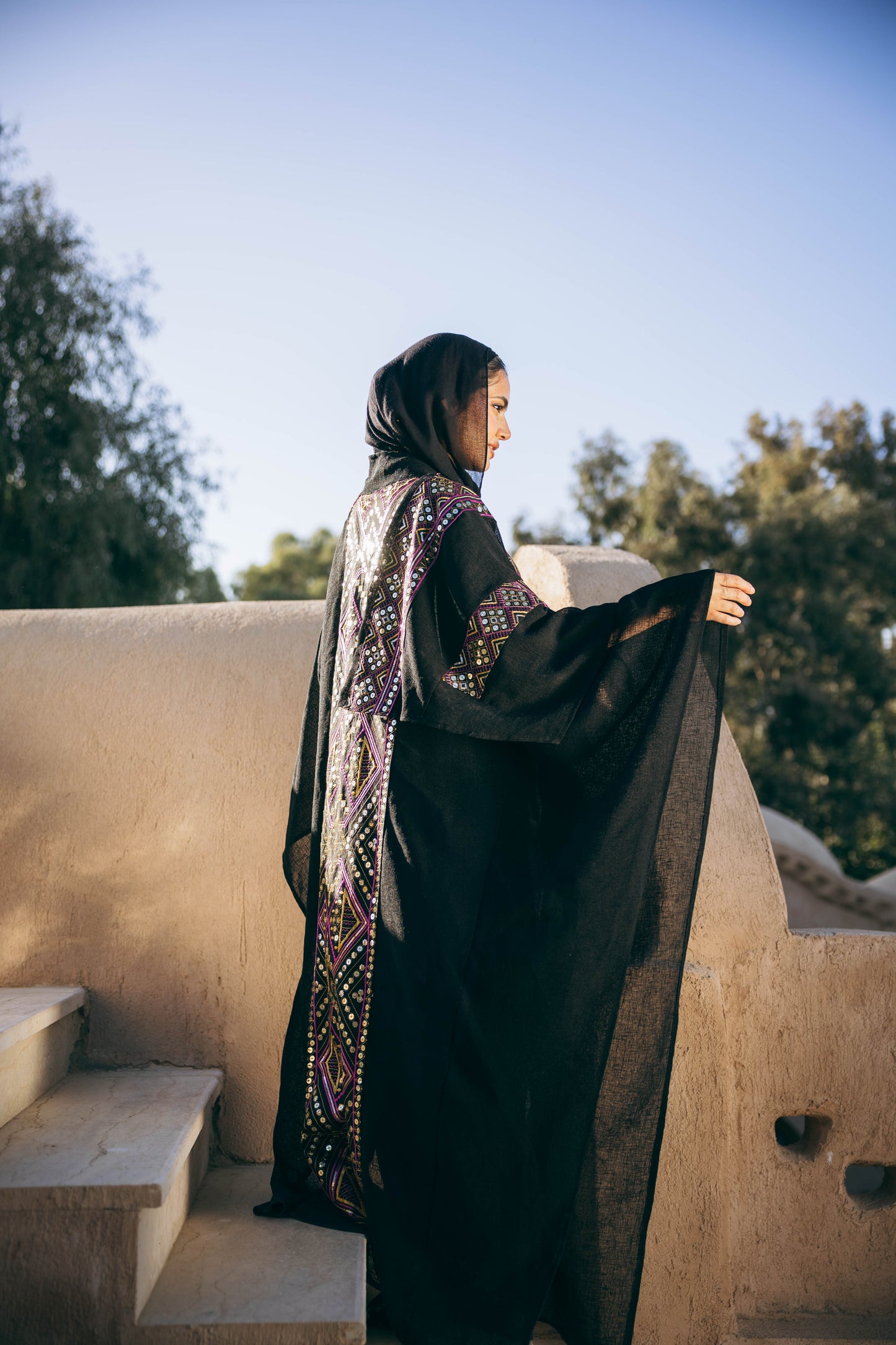 Musk Linen Kaftan
