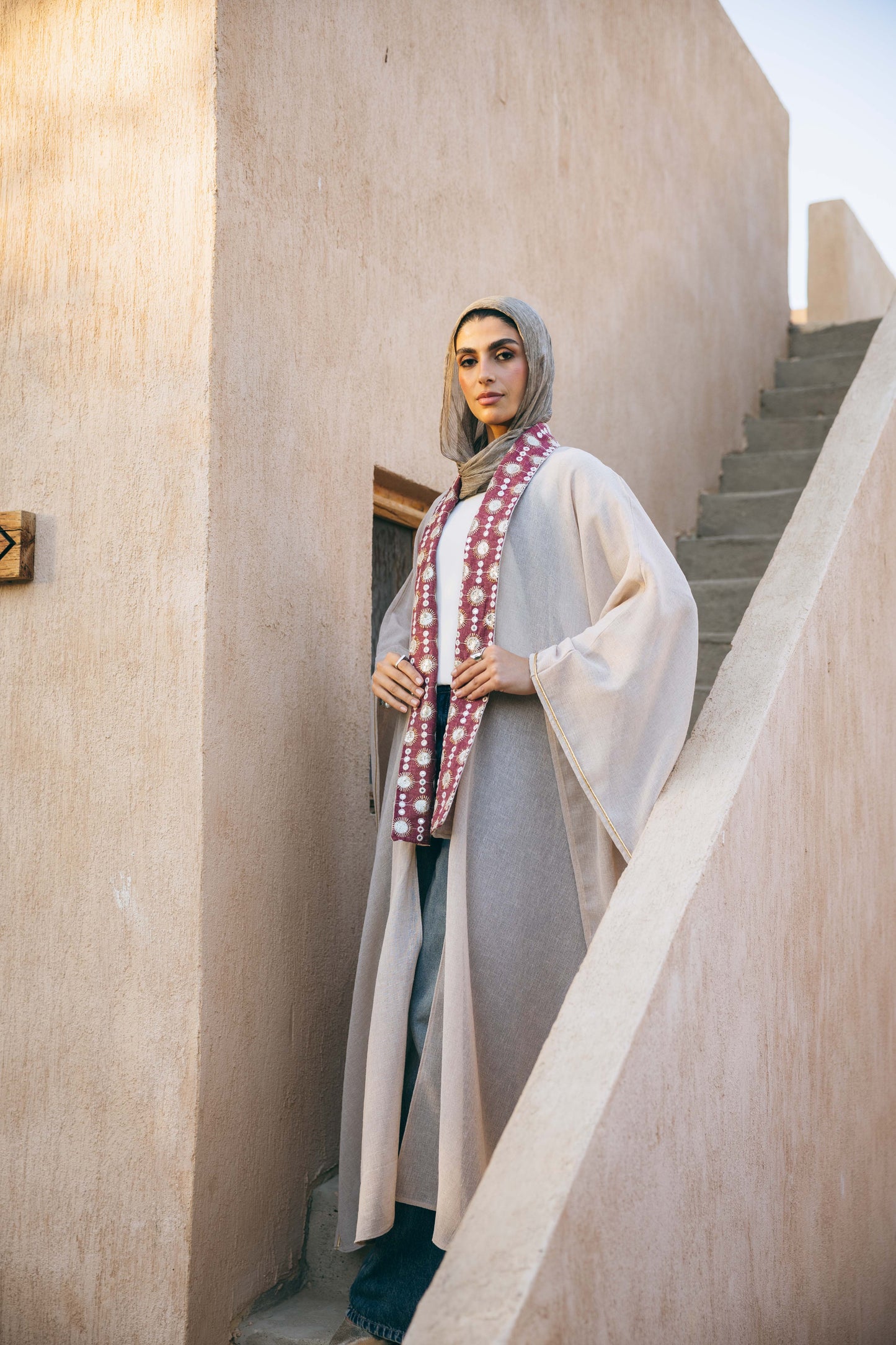 Rokayea Linen Kaftan
