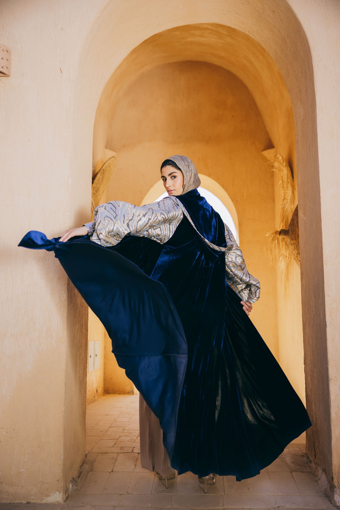 Royal Kaftan in Blue