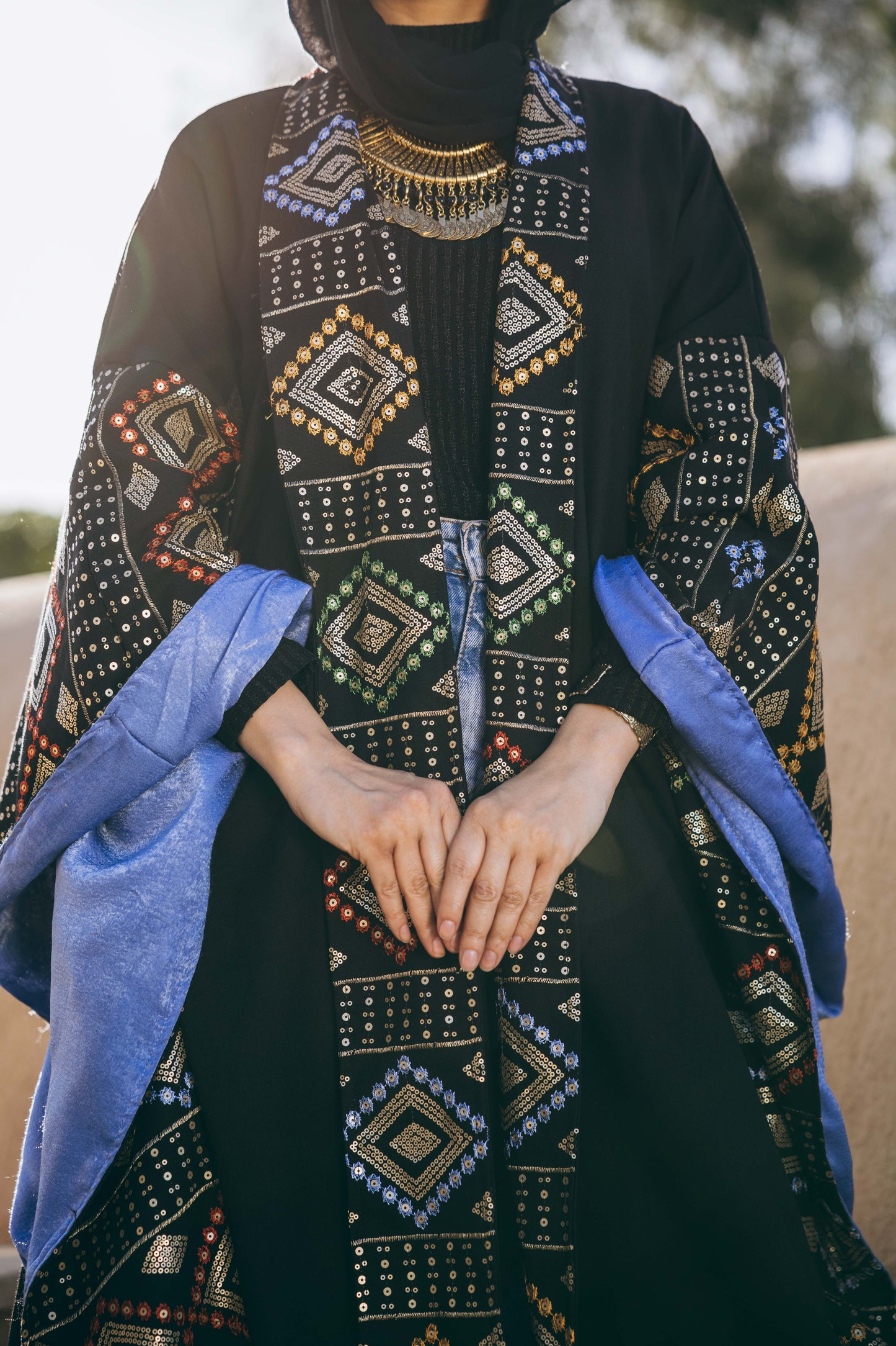 Ghalia Linen Kaftan
