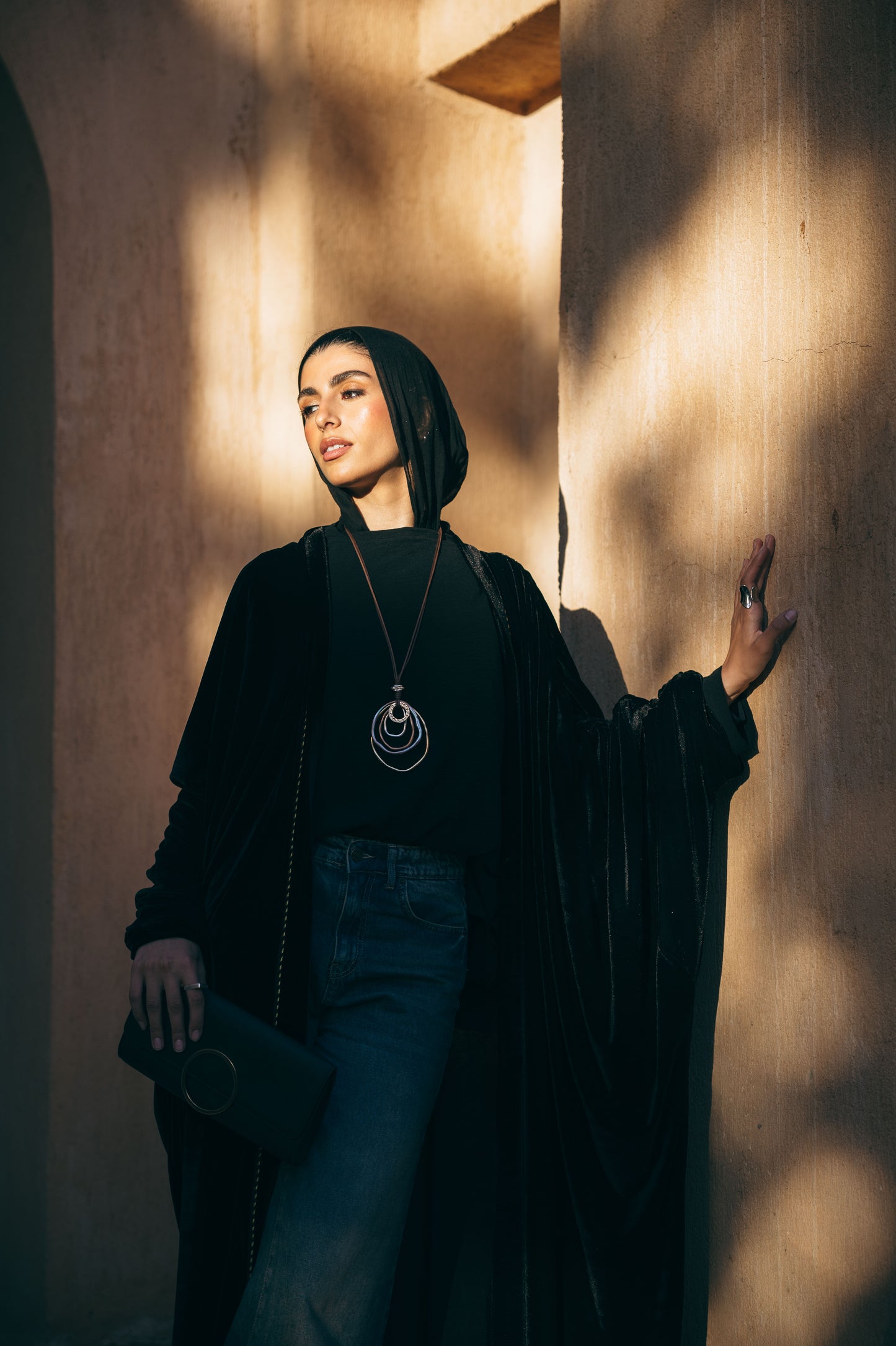 Oud Kaftan in Black