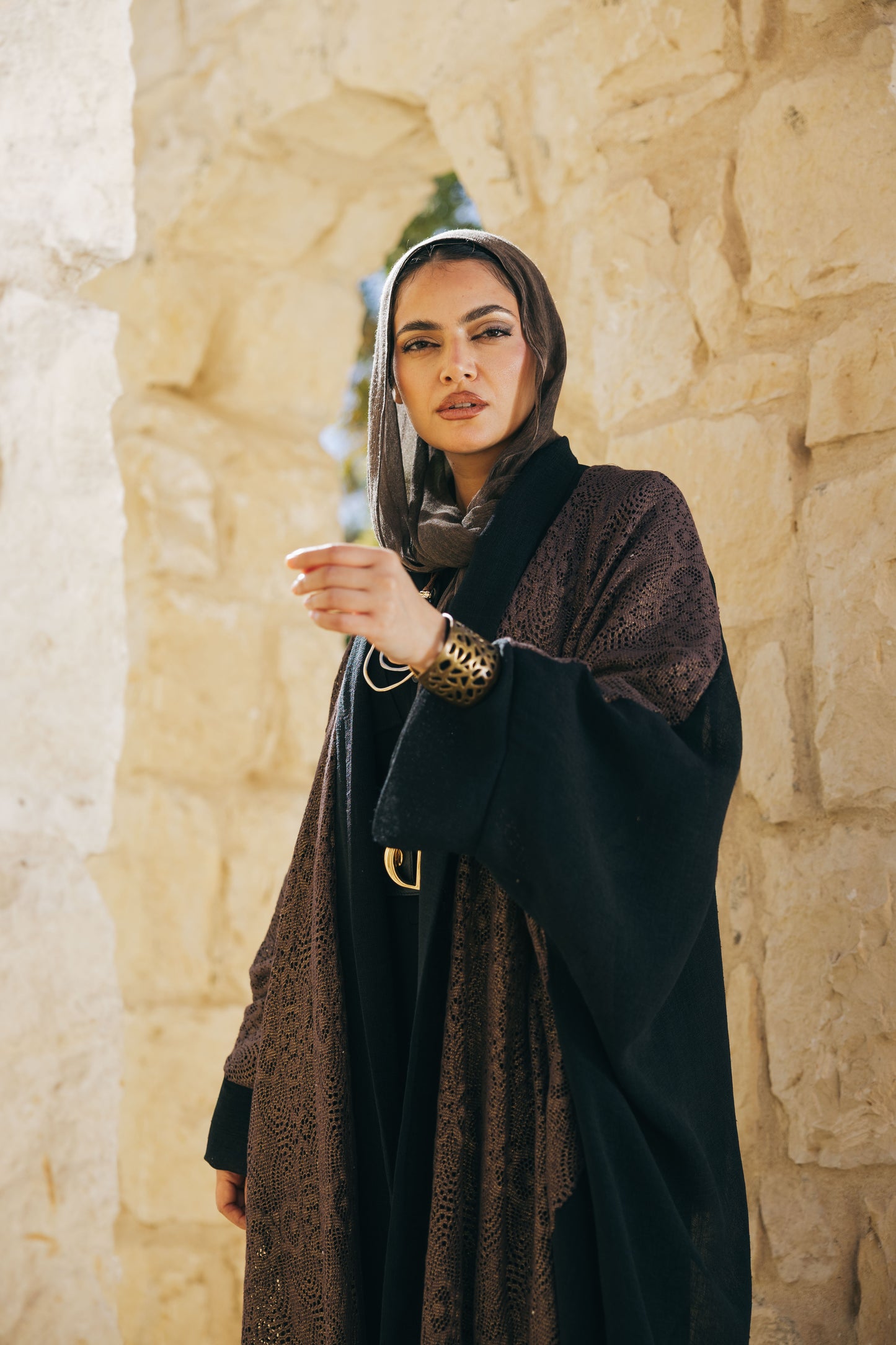Qasr Linen Kaftan