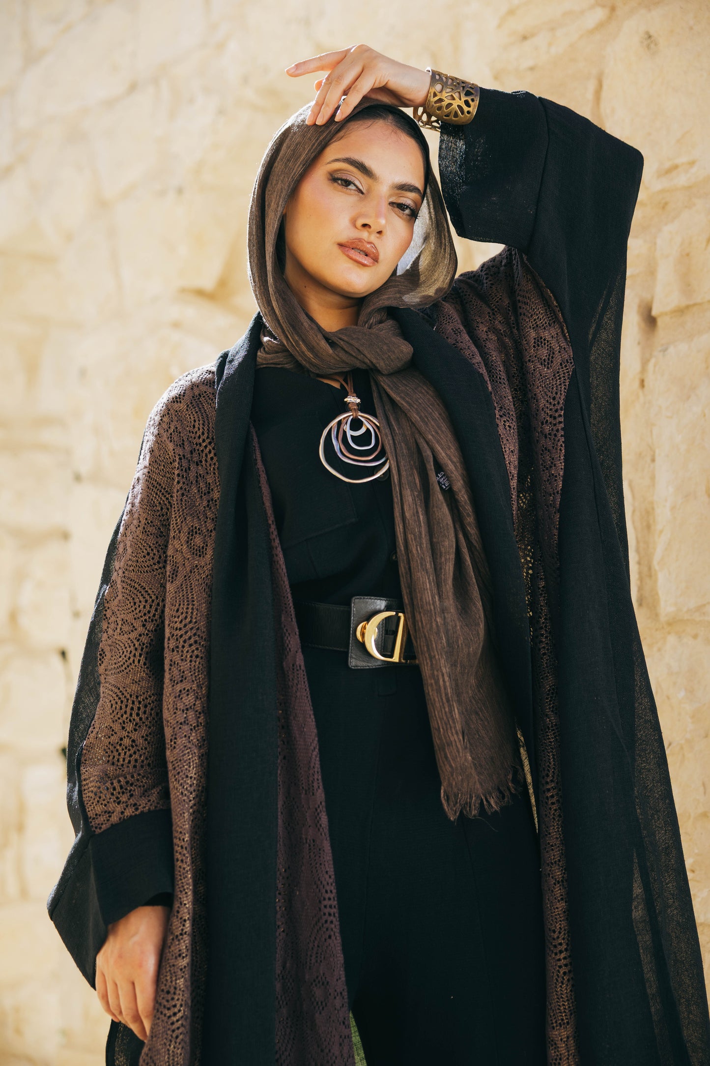 Qasr Linen Kaftan