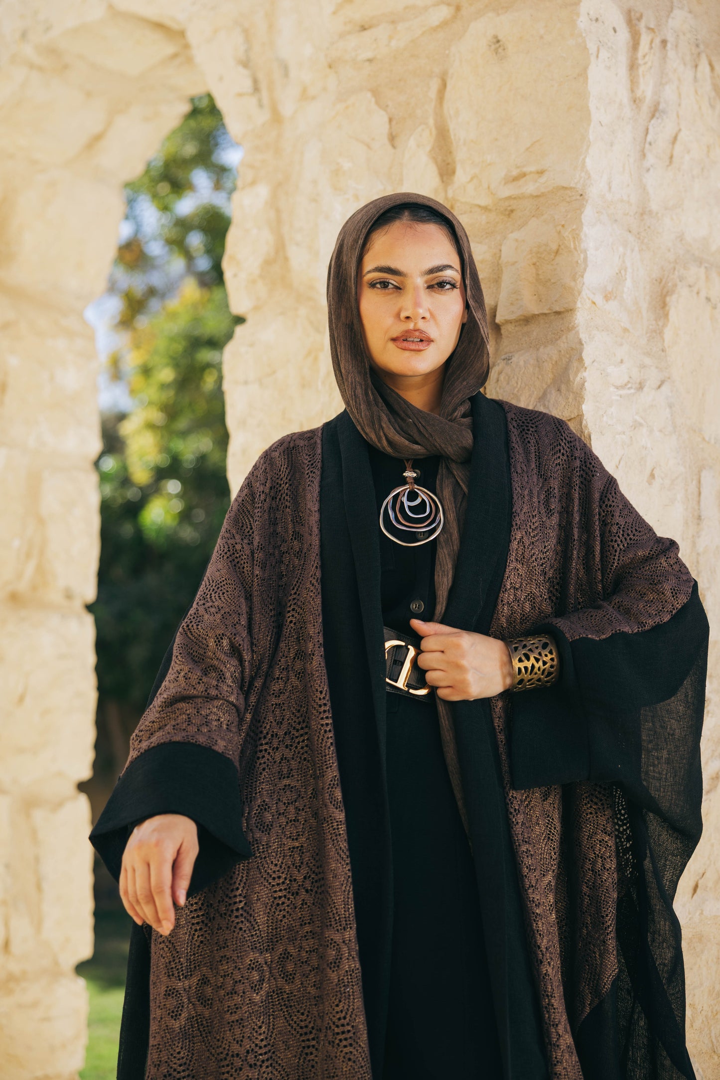 Qasr Linen Kaftan
