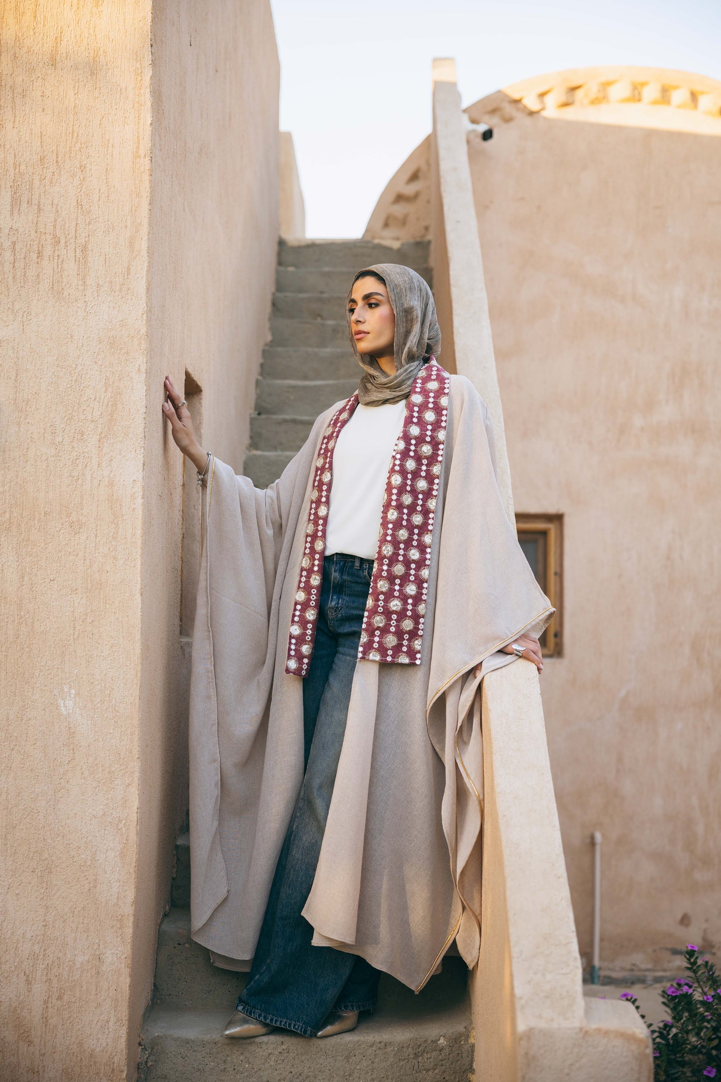 Rokayea Linen Kaftan