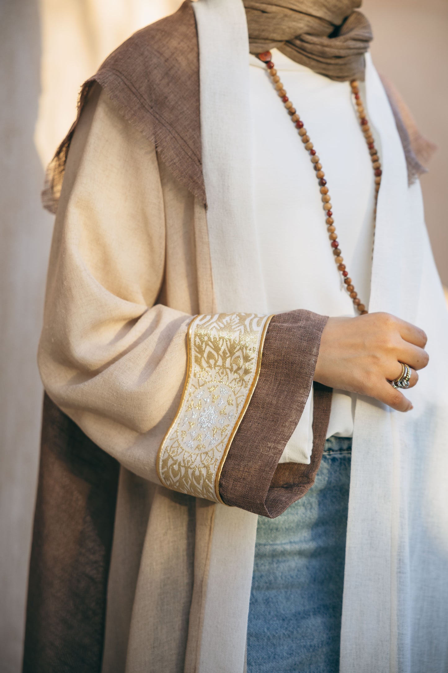 Malika Linen Kaftan