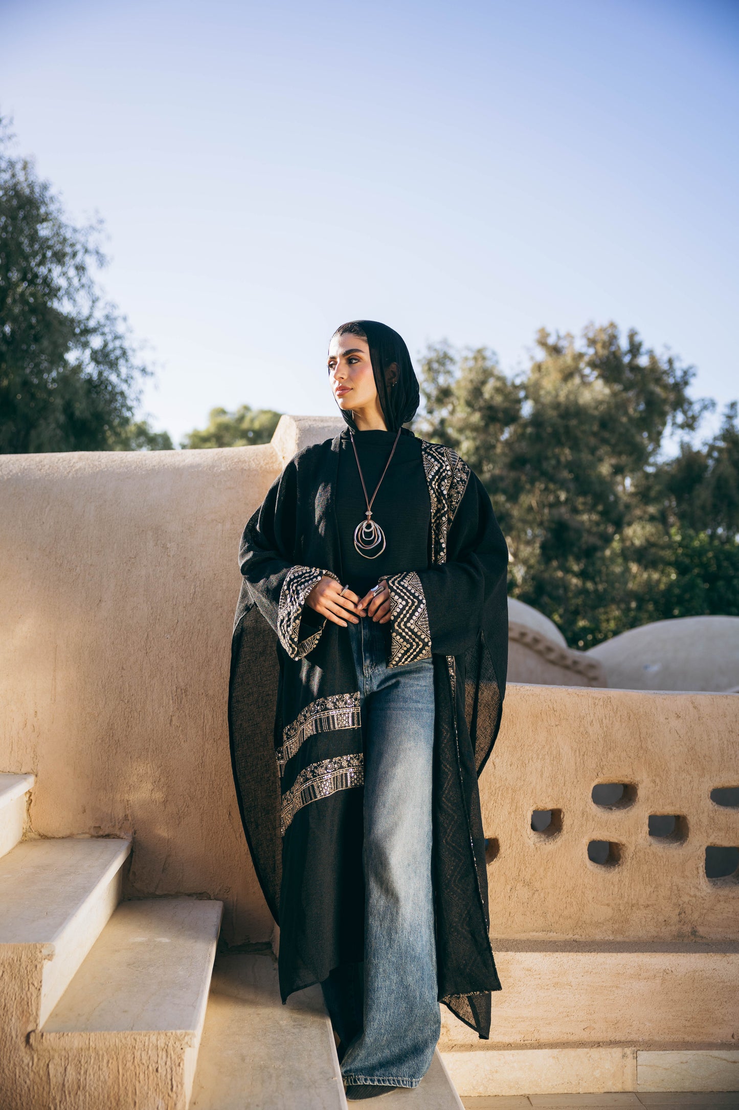 Layal Linen Kaftan