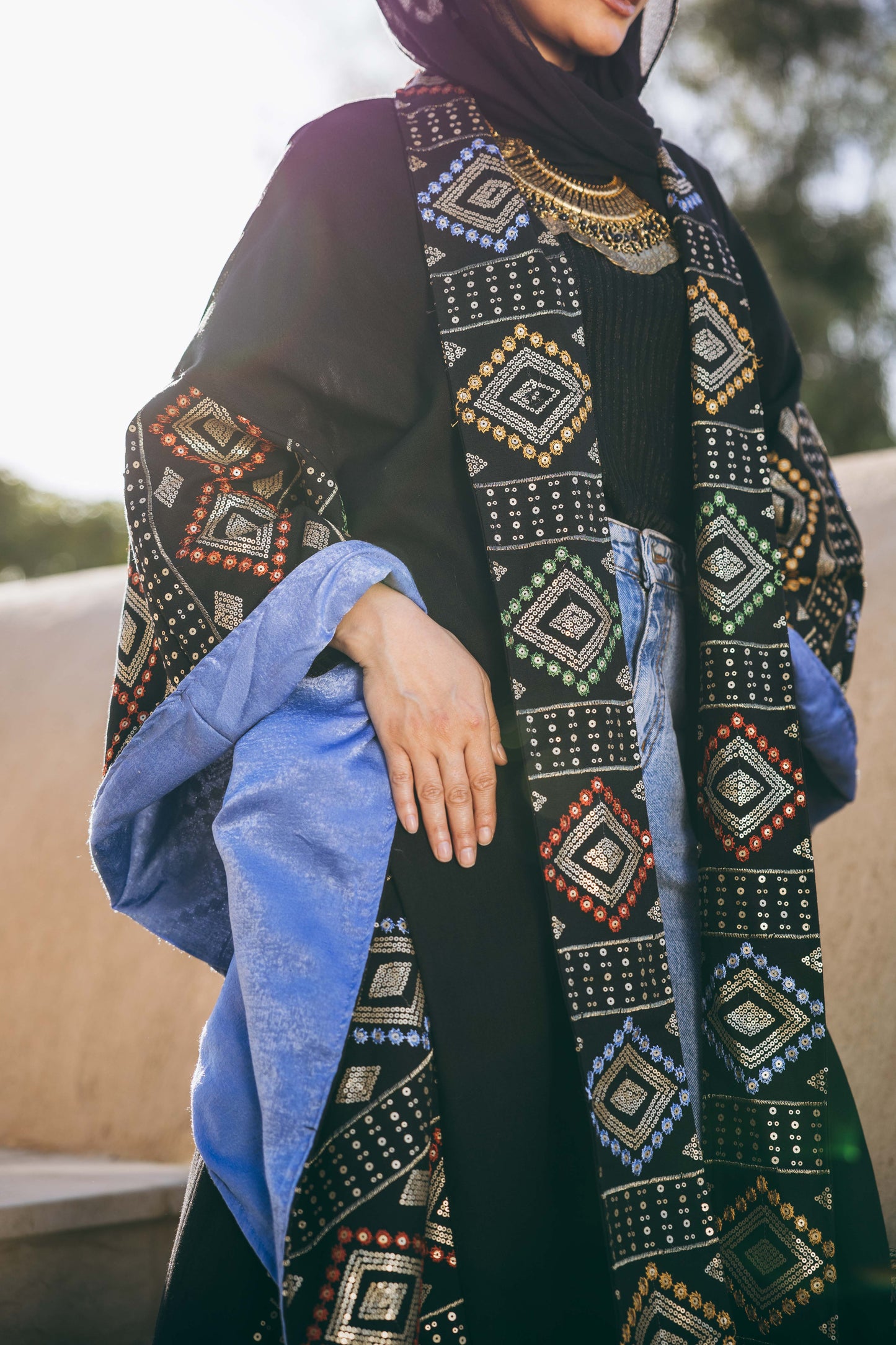 Ghalia Linen Kaftan