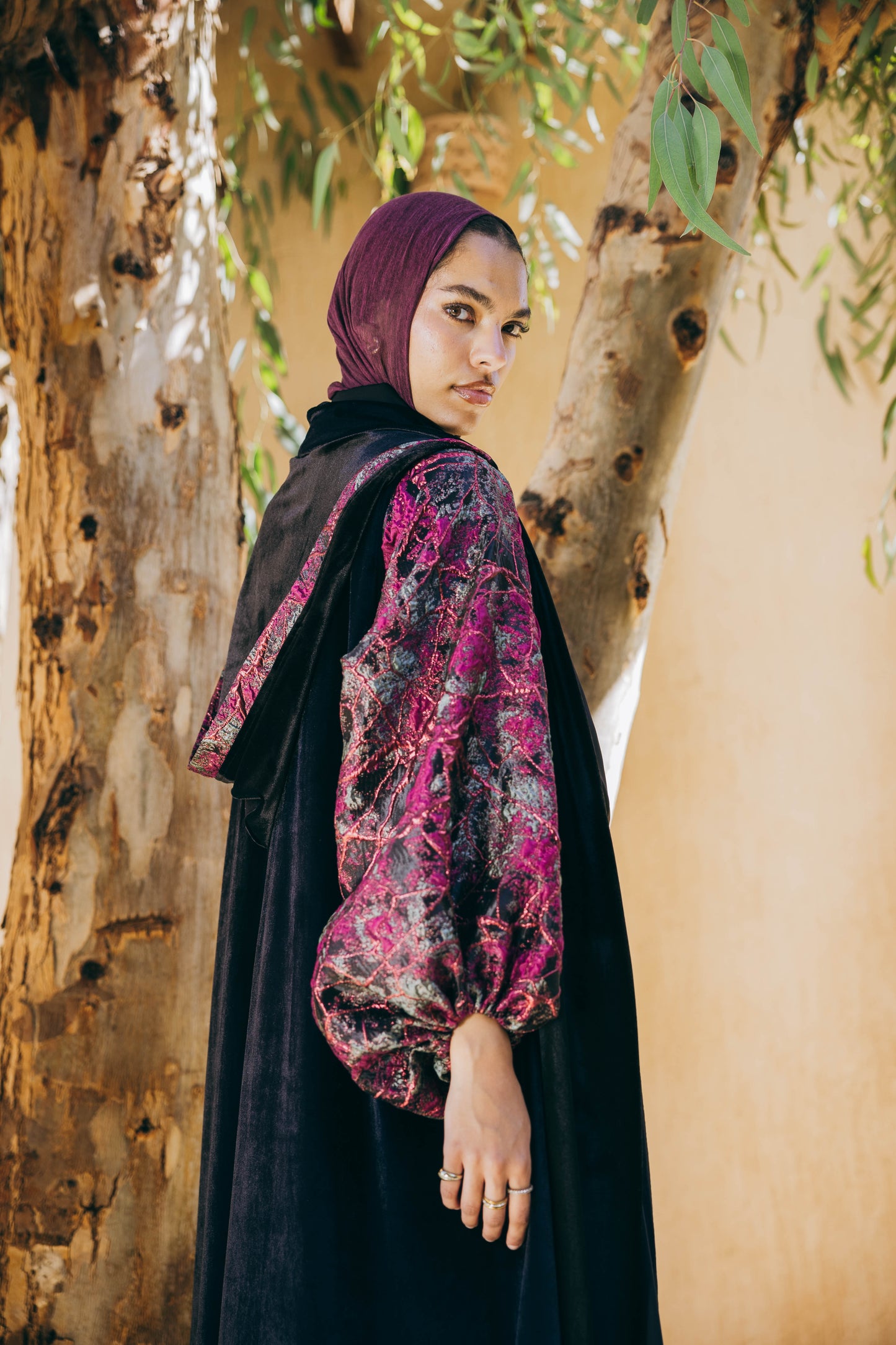 Royal Kaftan in Black