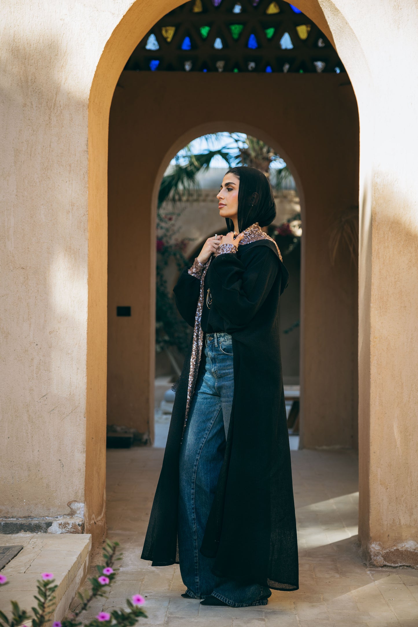 Layali Linen Kaftan