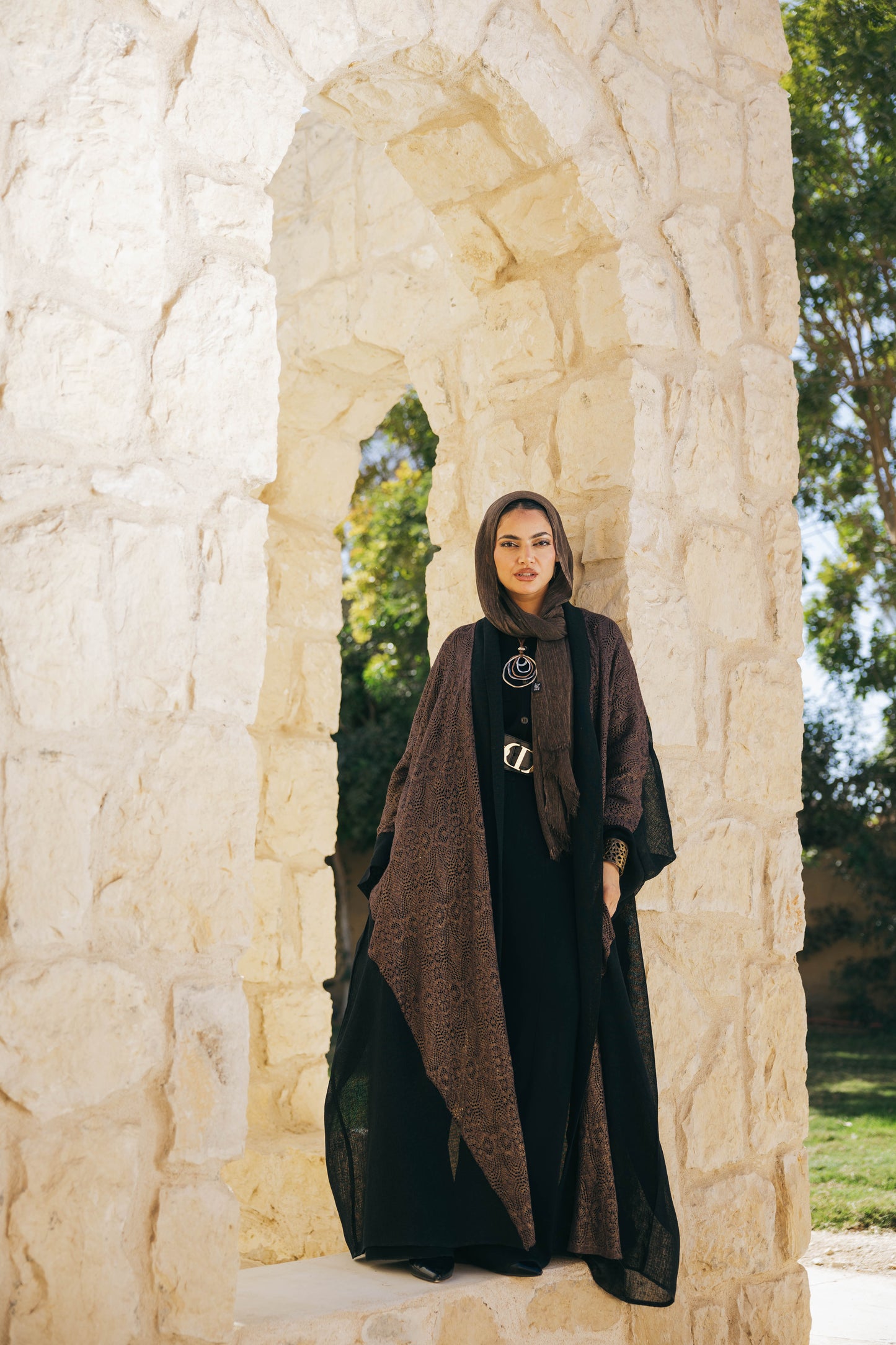 Qasr Linen Kaftan