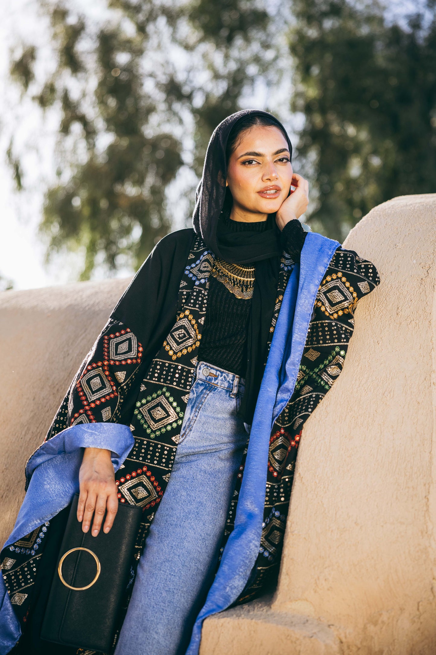 Ghalia Linen Kaftan