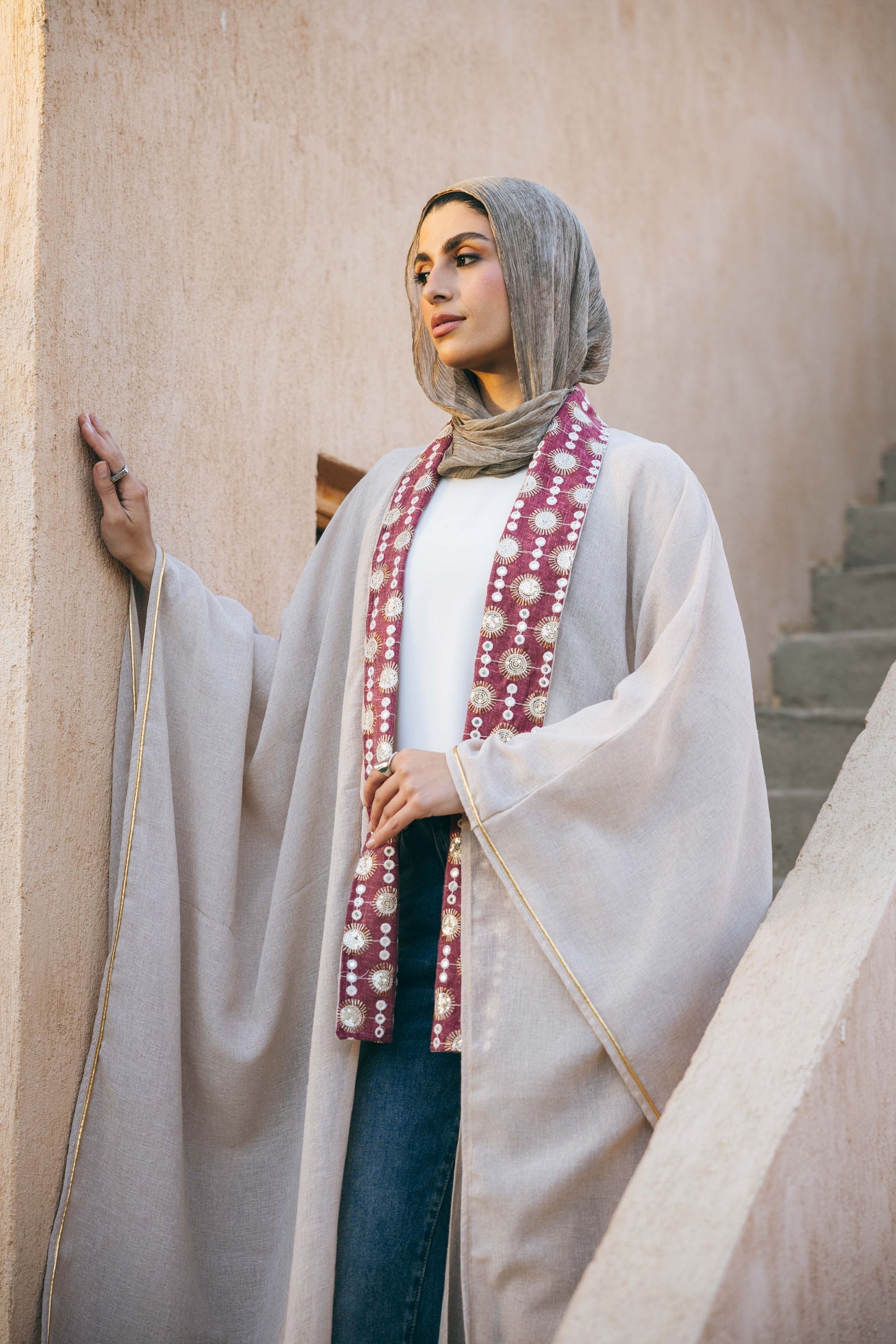 Rokayea Linen Kaftan