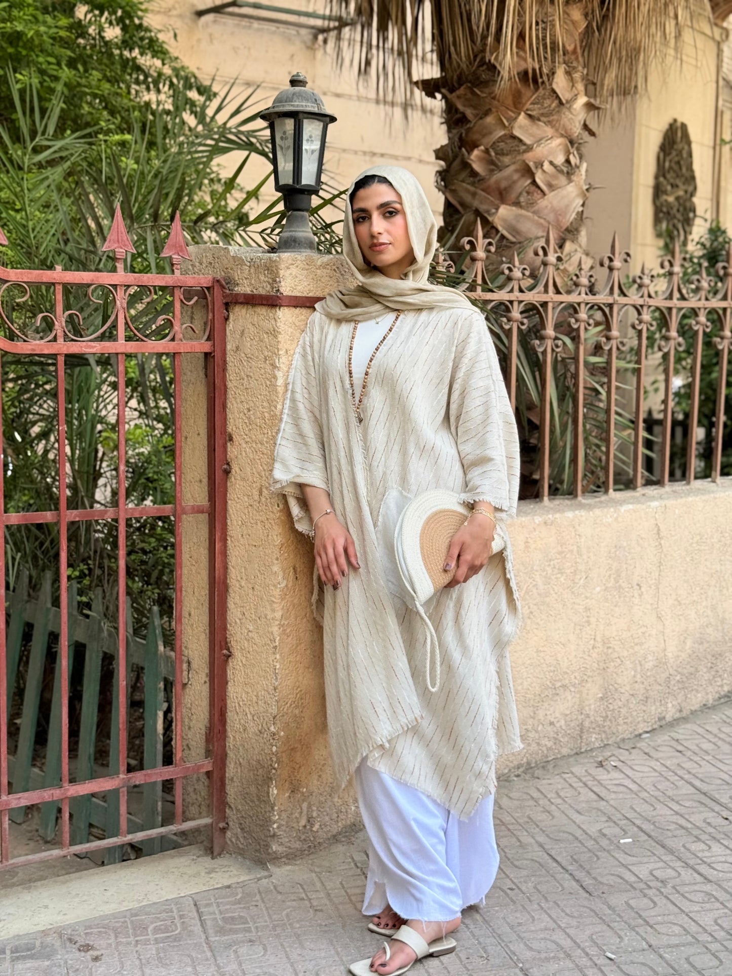 Batwing Linen Cardigan