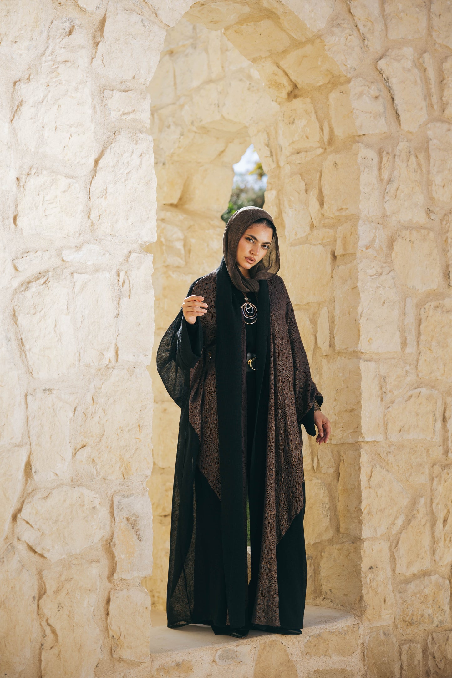 Qasr Linen Kaftan