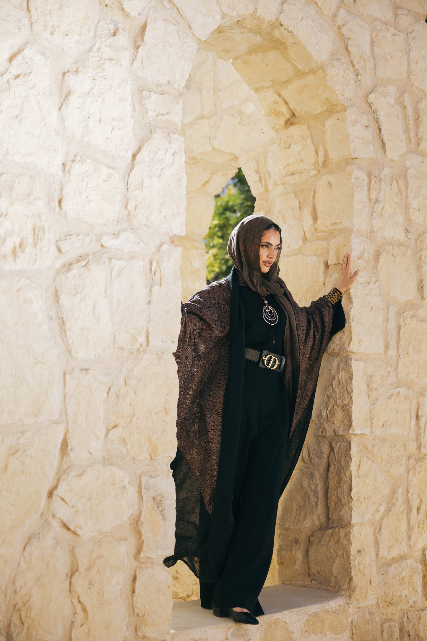 Qasr Linen Kaftan