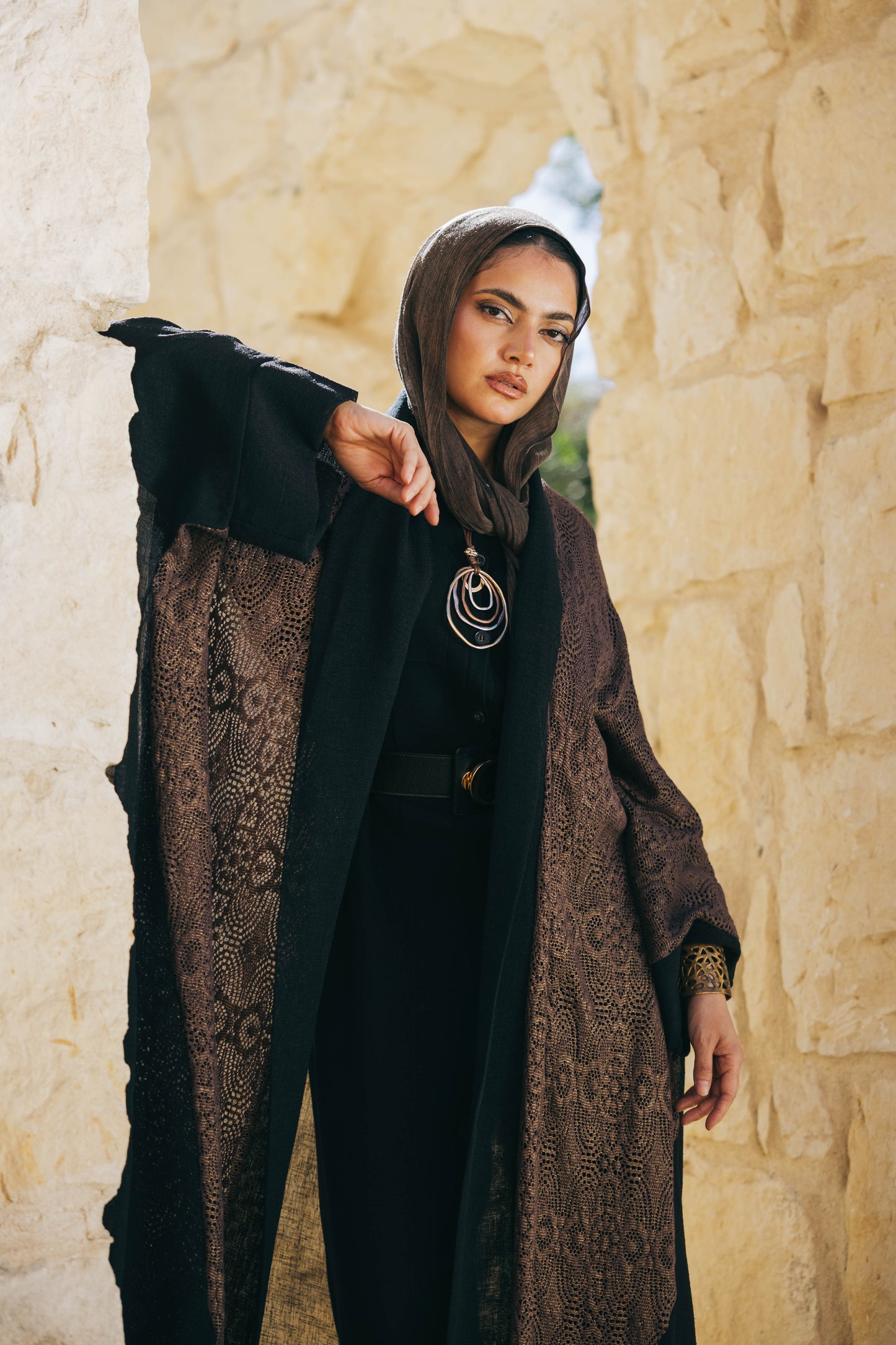 Qasr Linen Kaftan