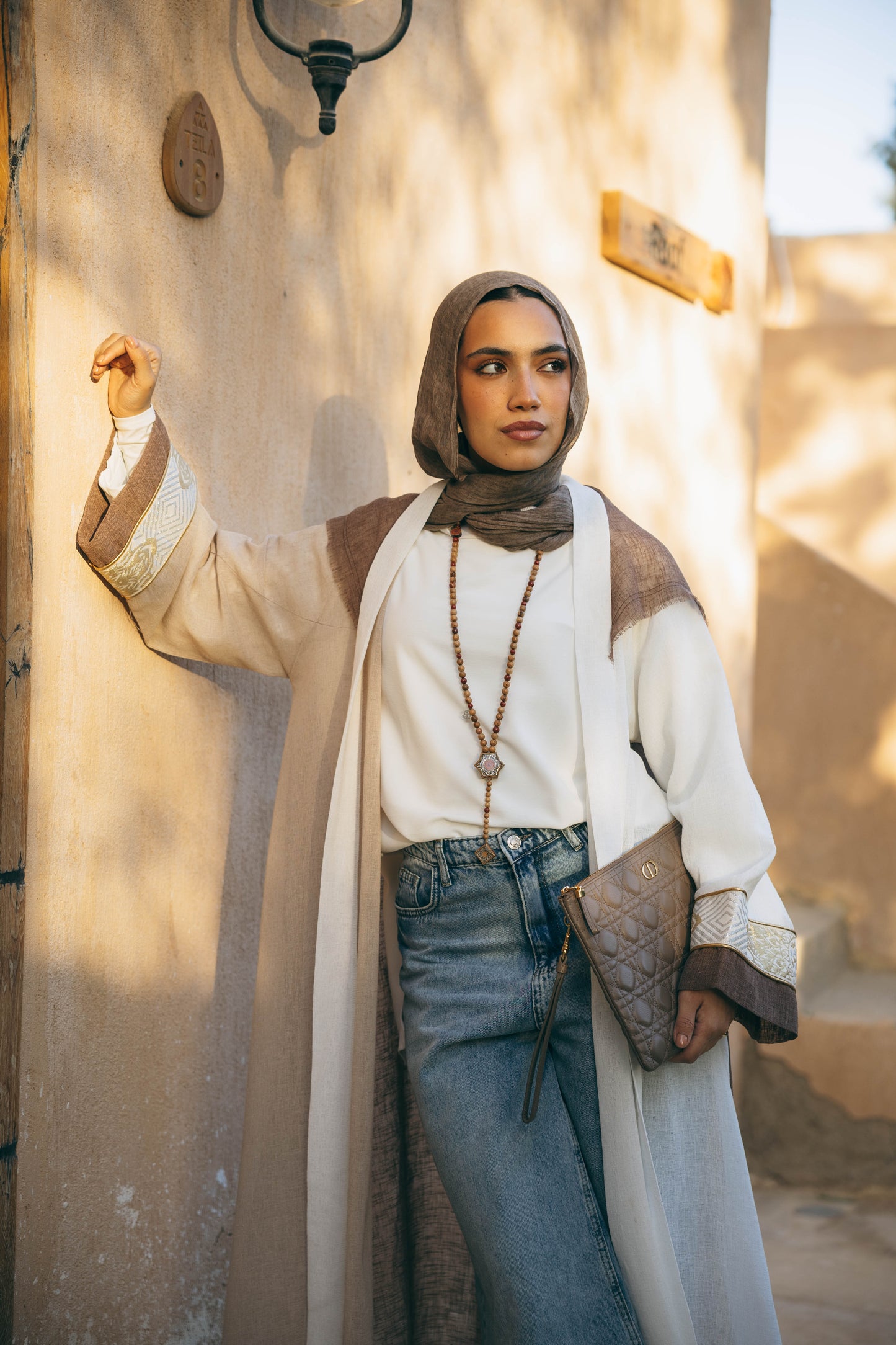 Malika Linen Kaftan
