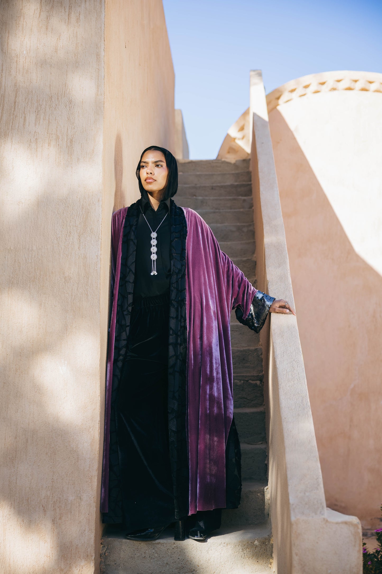Dorra Kaftan in Cashmere