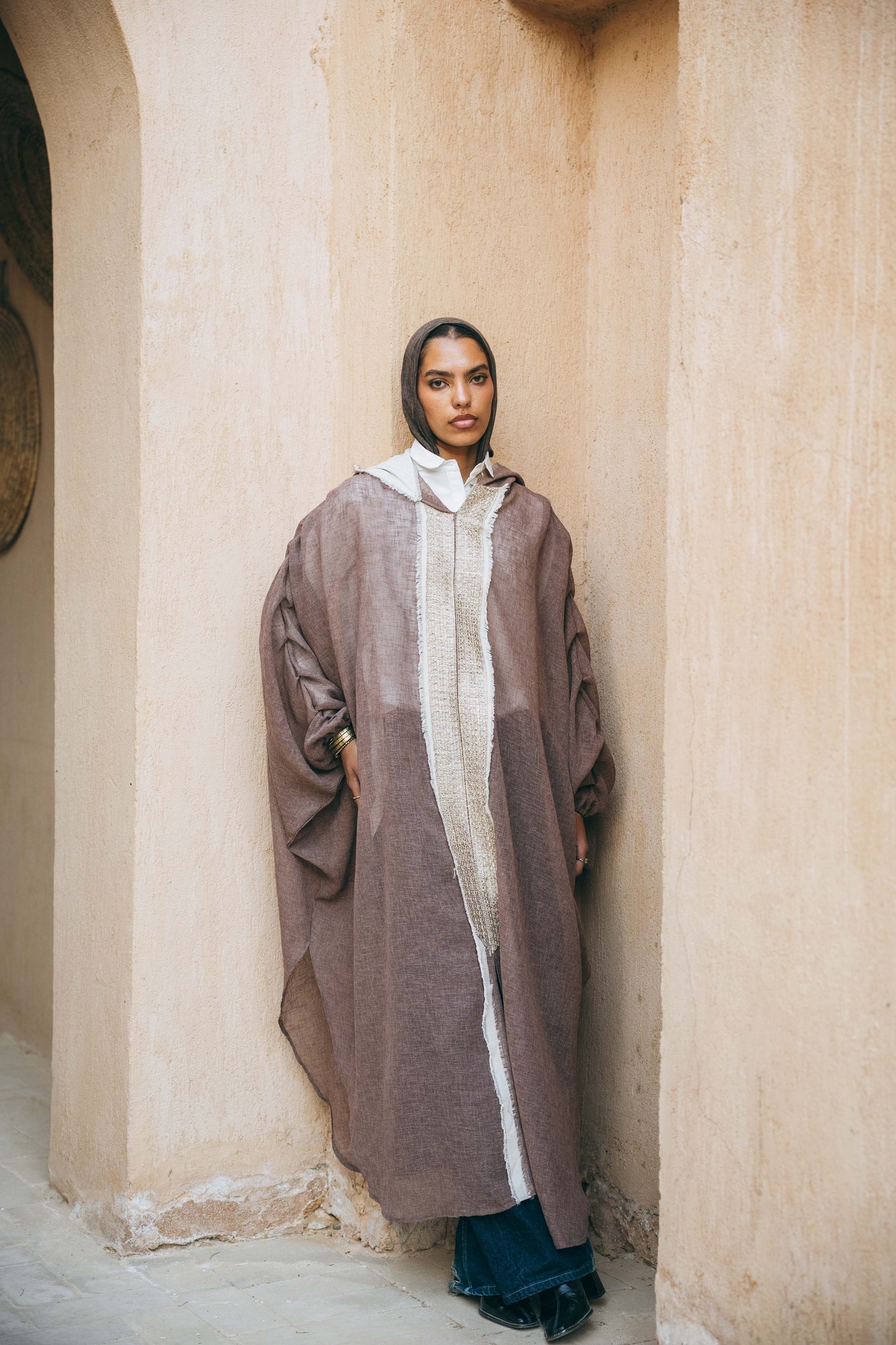 Turath Linen Kaftan