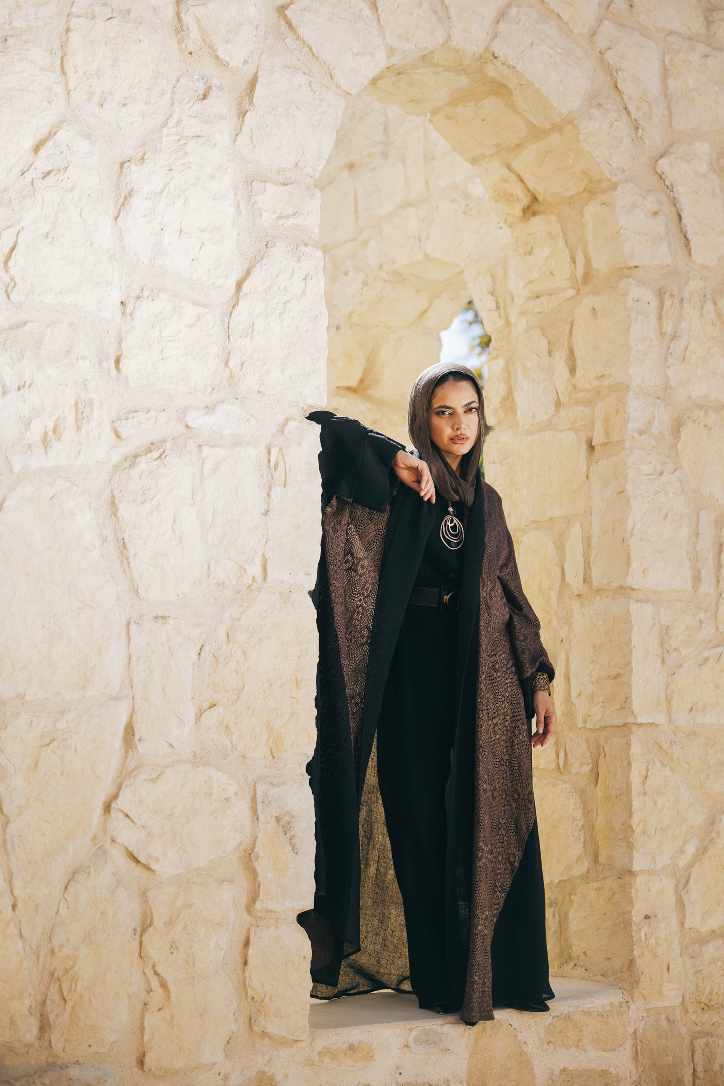Qasr Linen Kaftan
