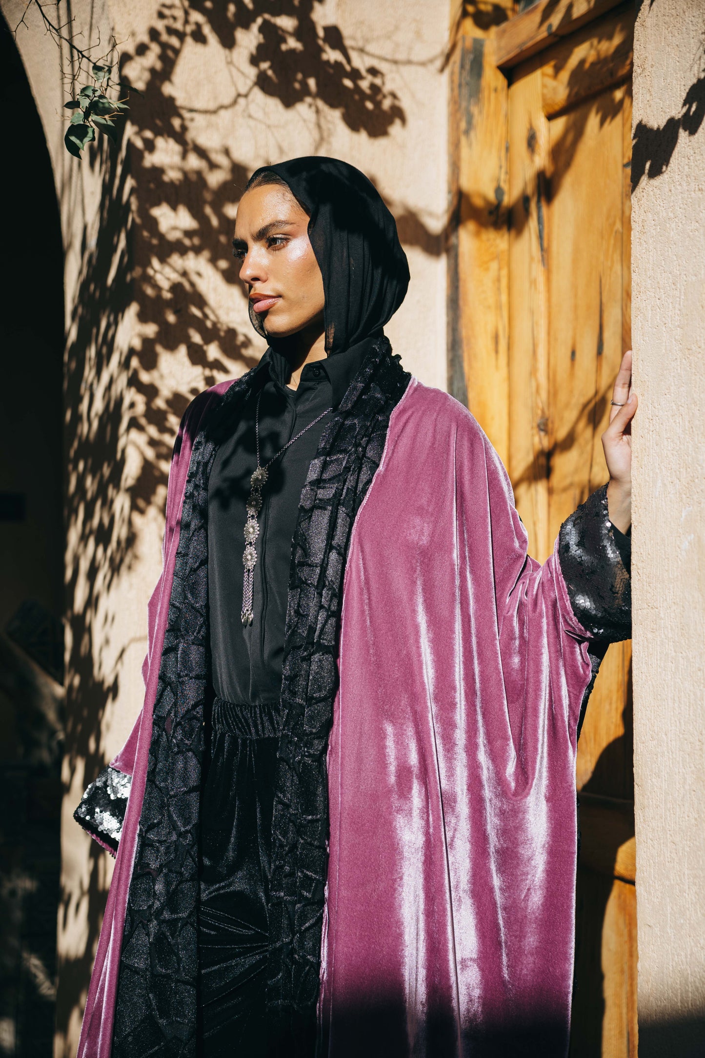 Dorra Kaftan in Cashmere