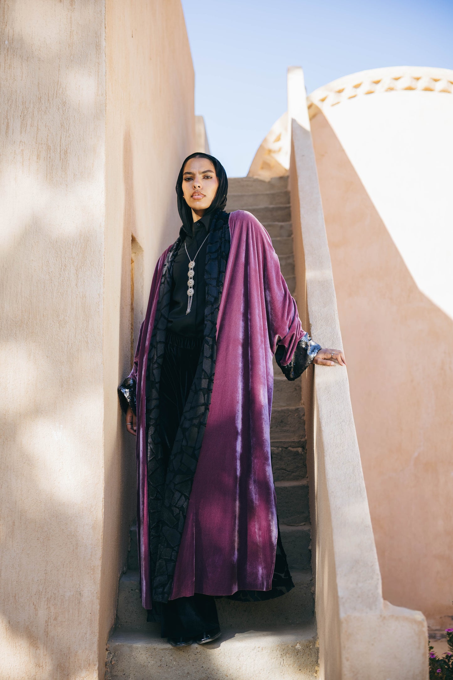 Dorra Kaftan in Cashmere