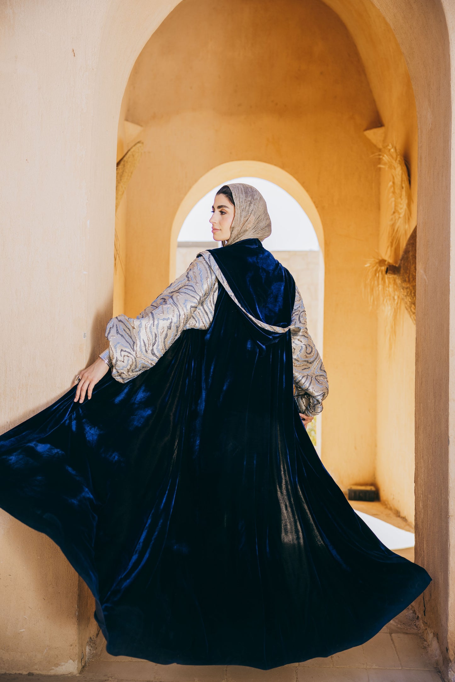 Royal Kaftan in Blue