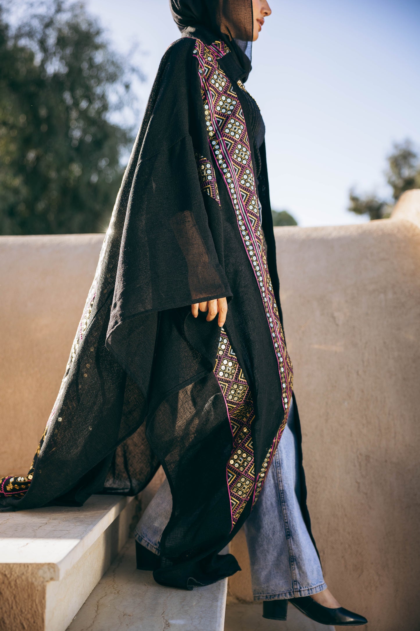 Musk Linen Kaftan