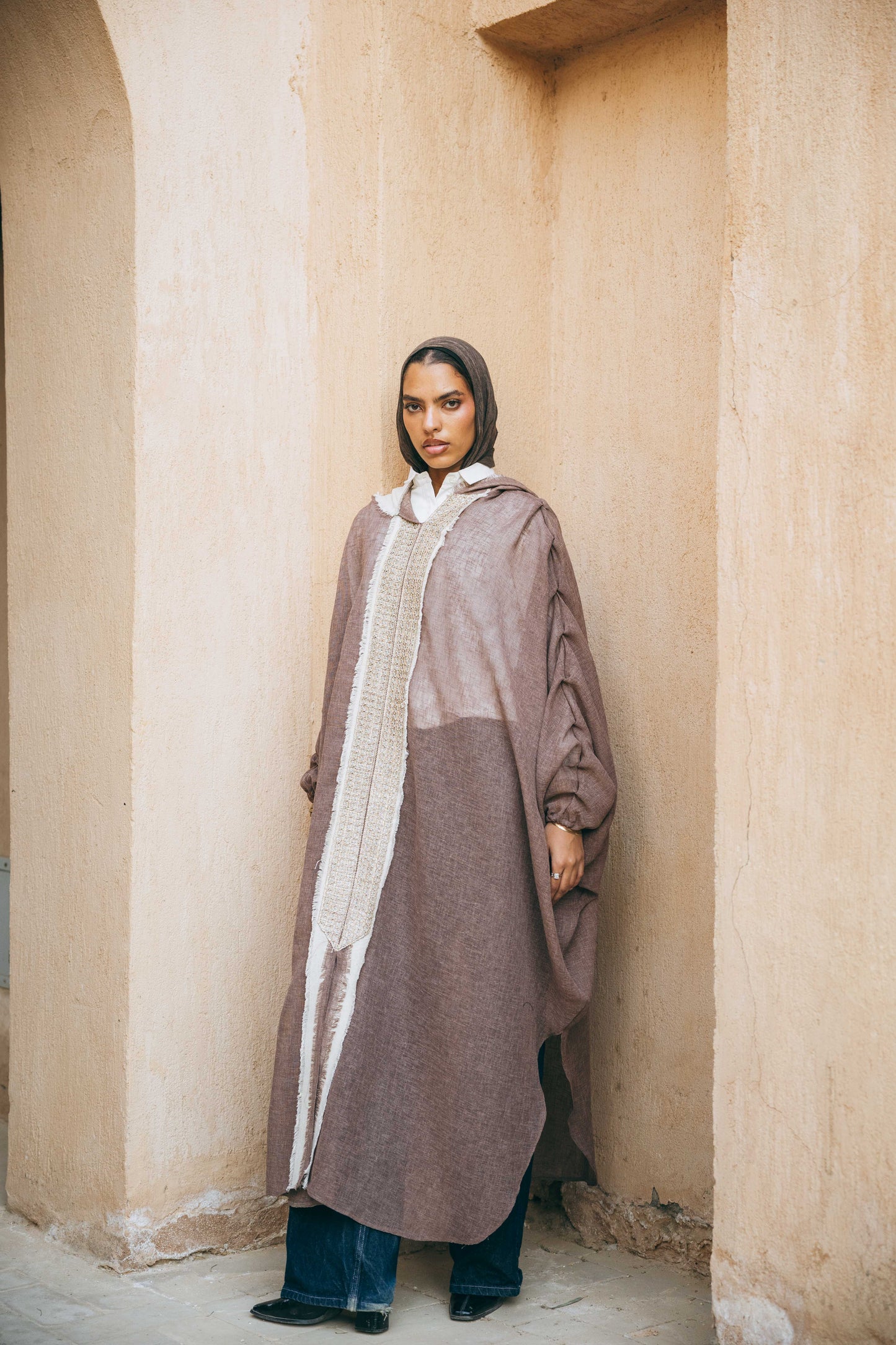 Turath Linen Kaftan