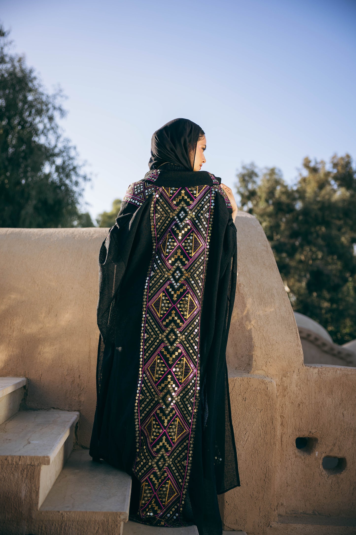 Musk Linen Kaftan