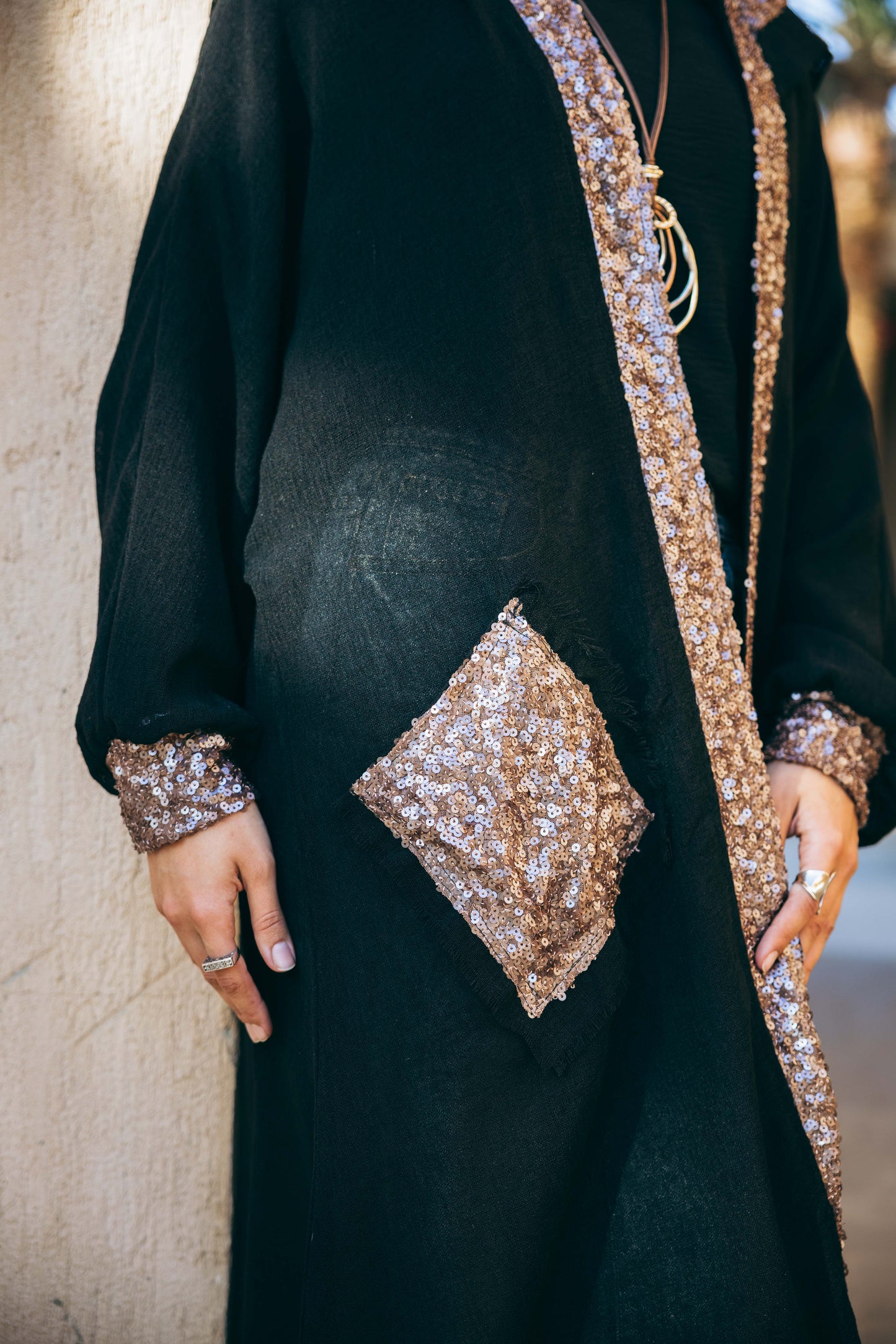 Layali Linen Kaftan