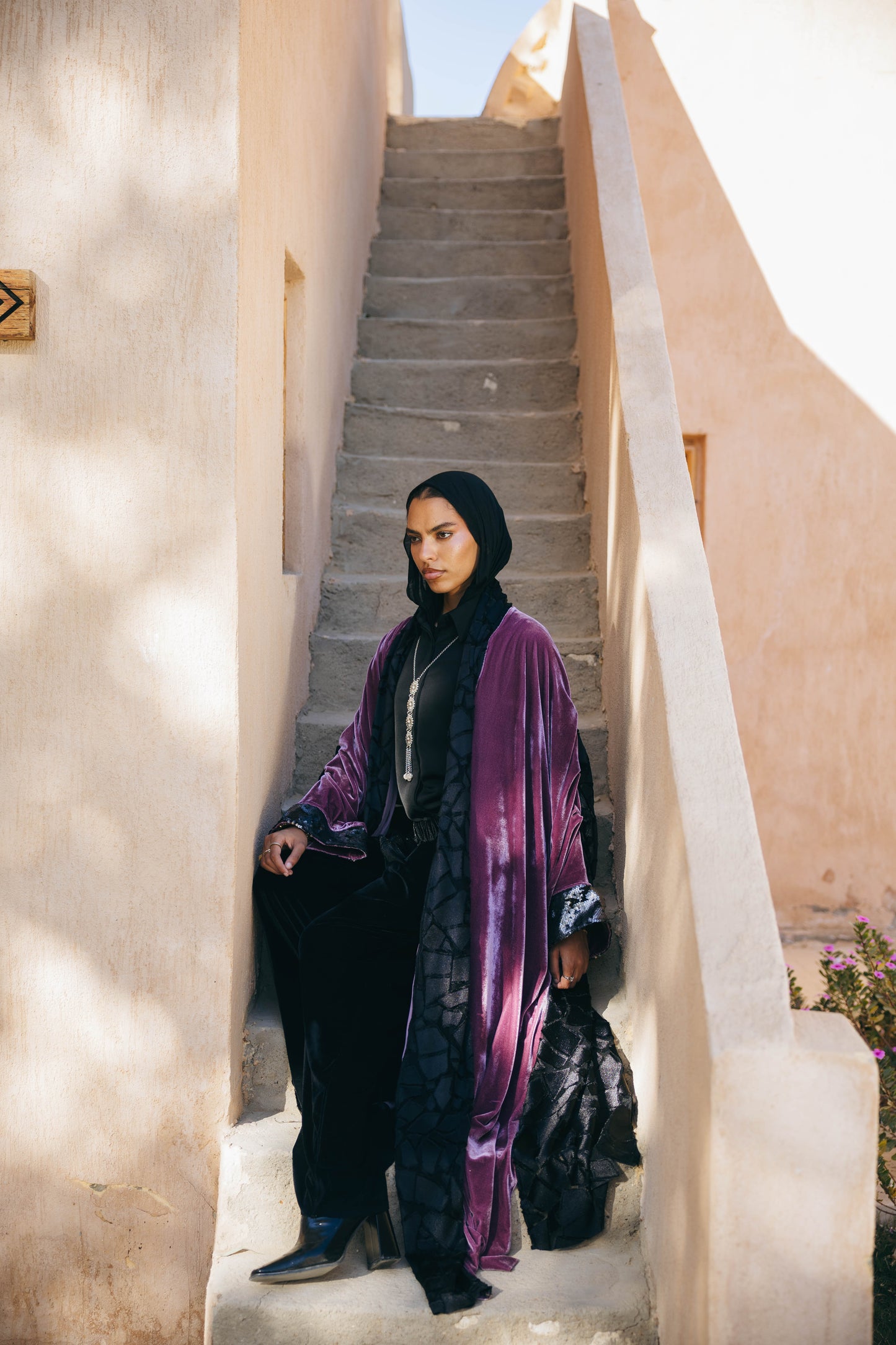Dorra Kaftan in Cashmere