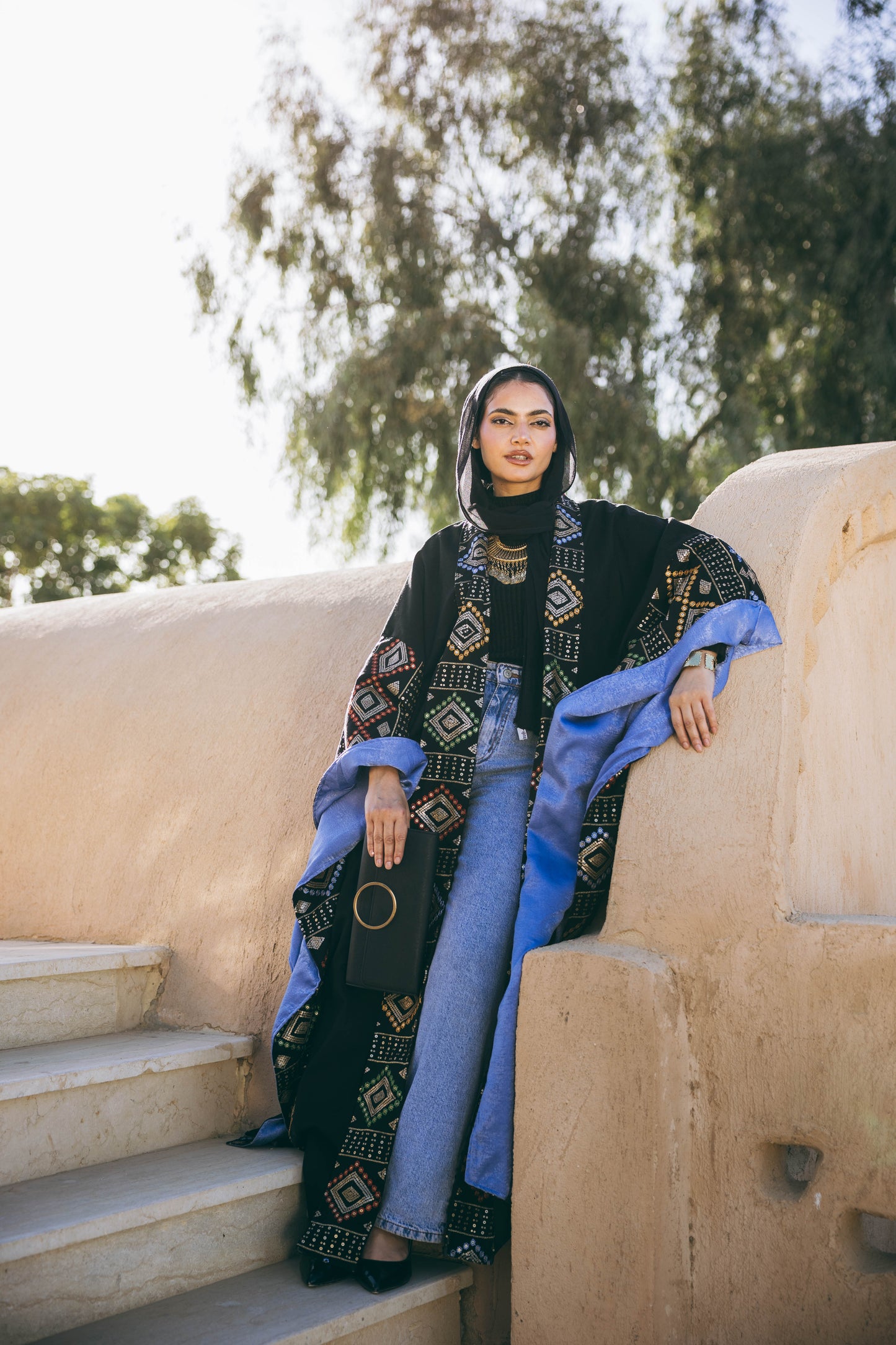 Ghalia Linen Kaftan