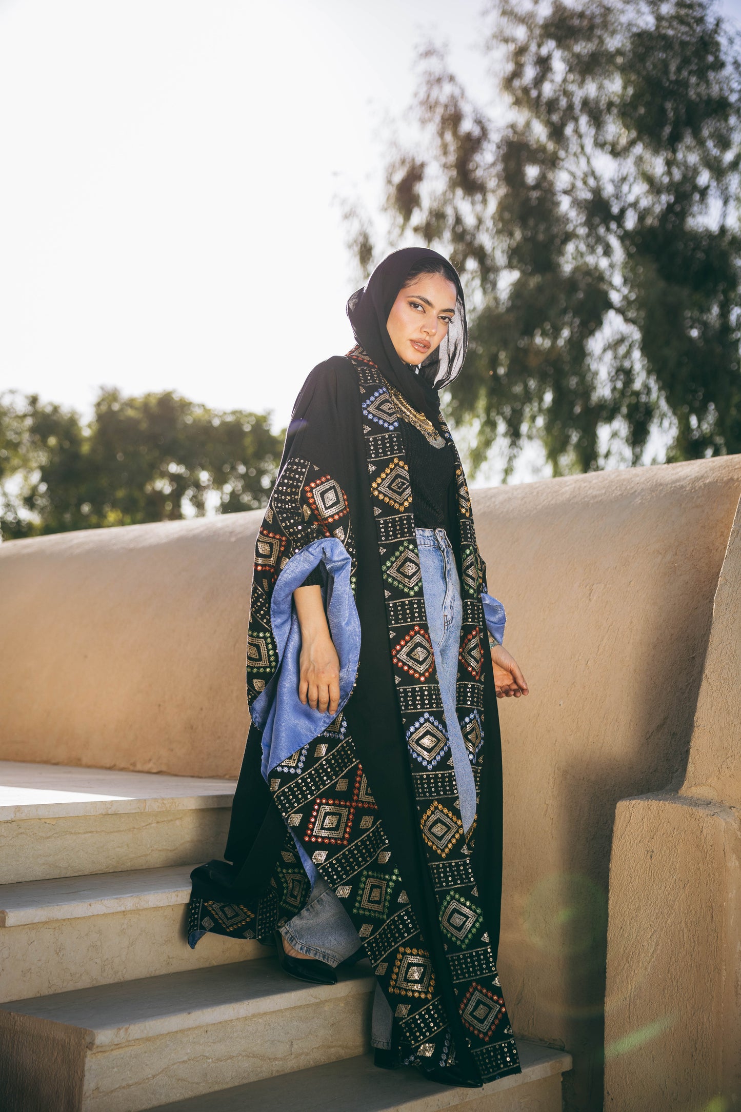 Ghalia Linen Kaftan