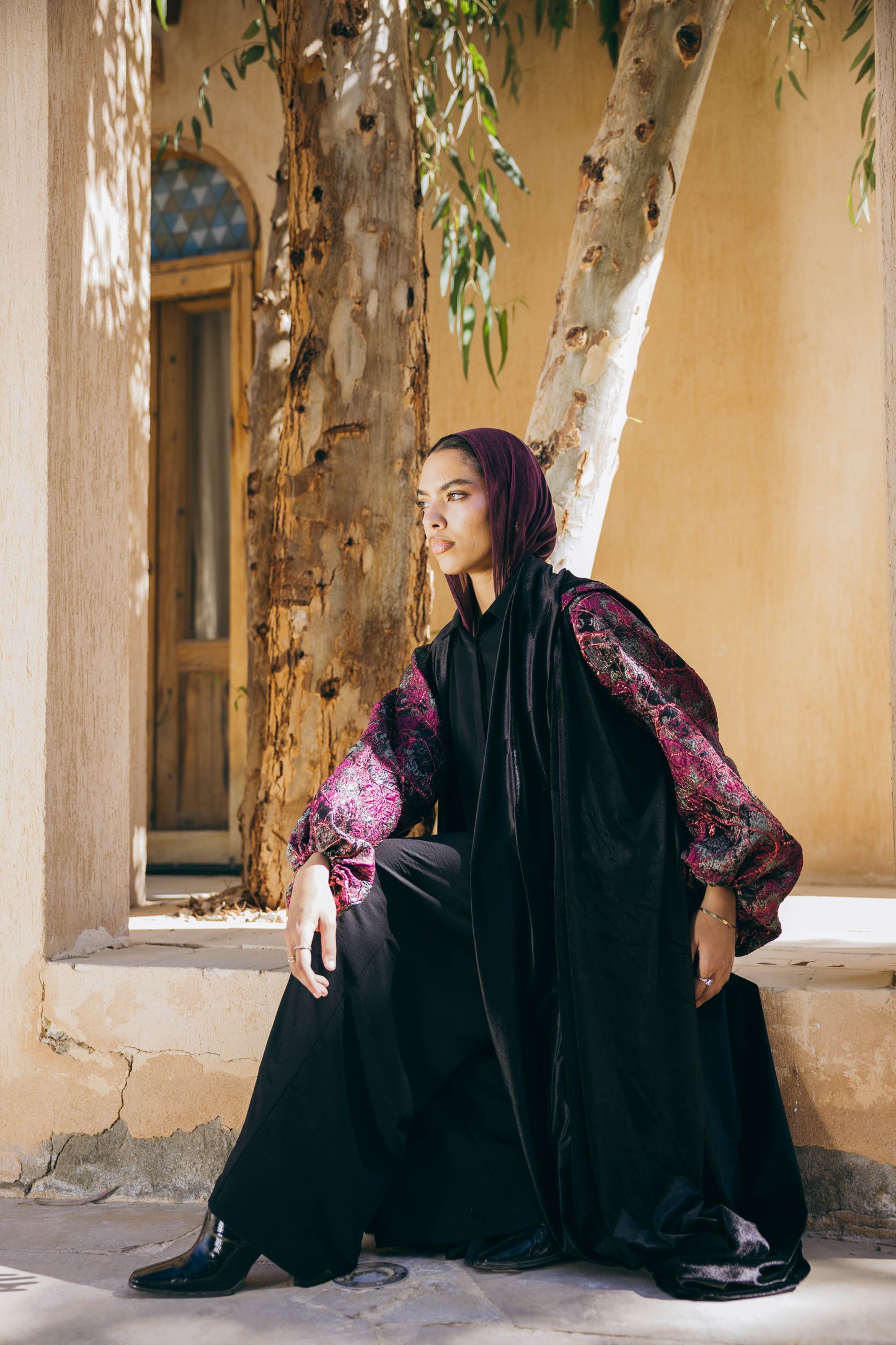 Royal Kaftan in Black