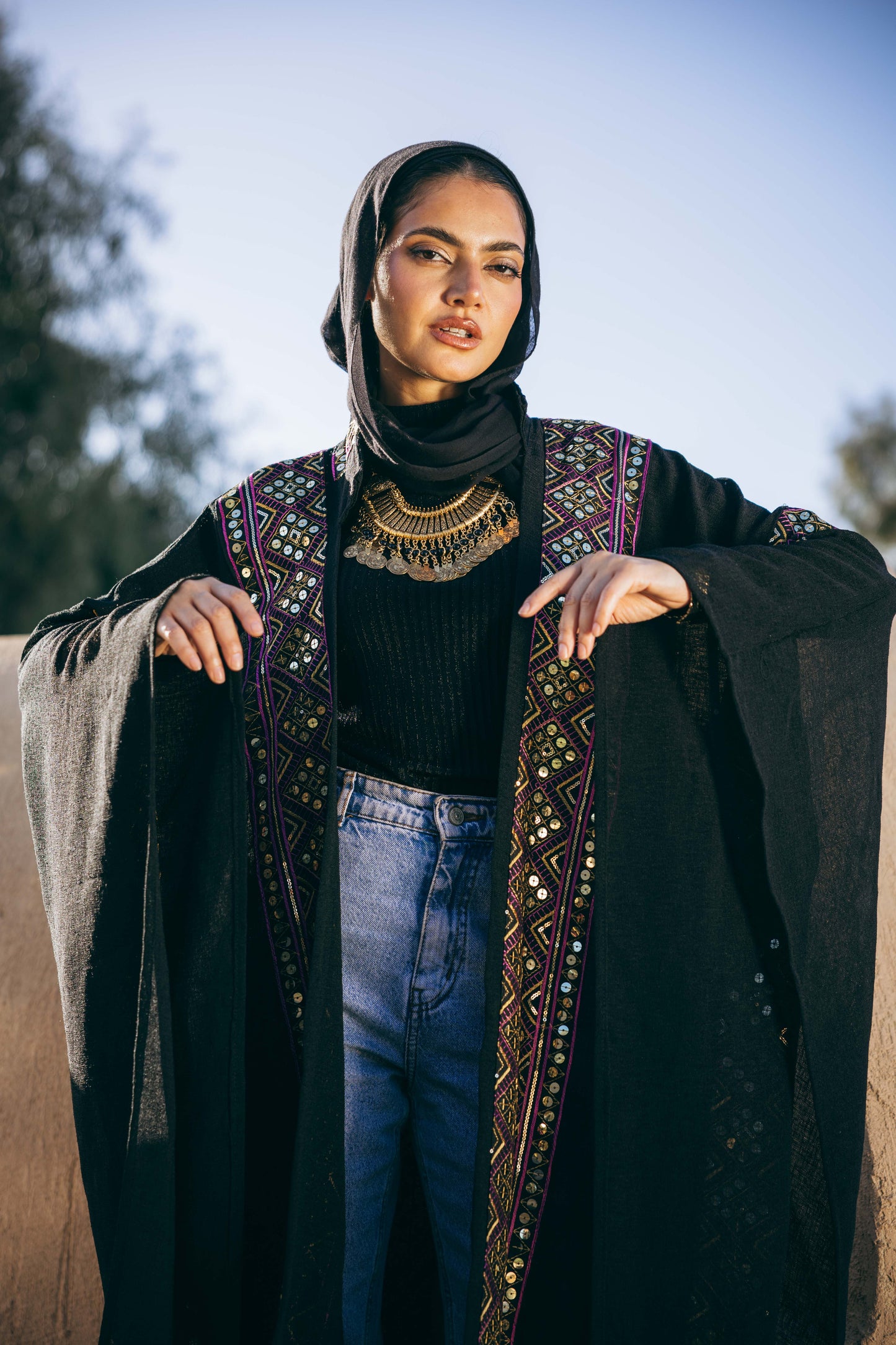 Musk Linen Kaftan