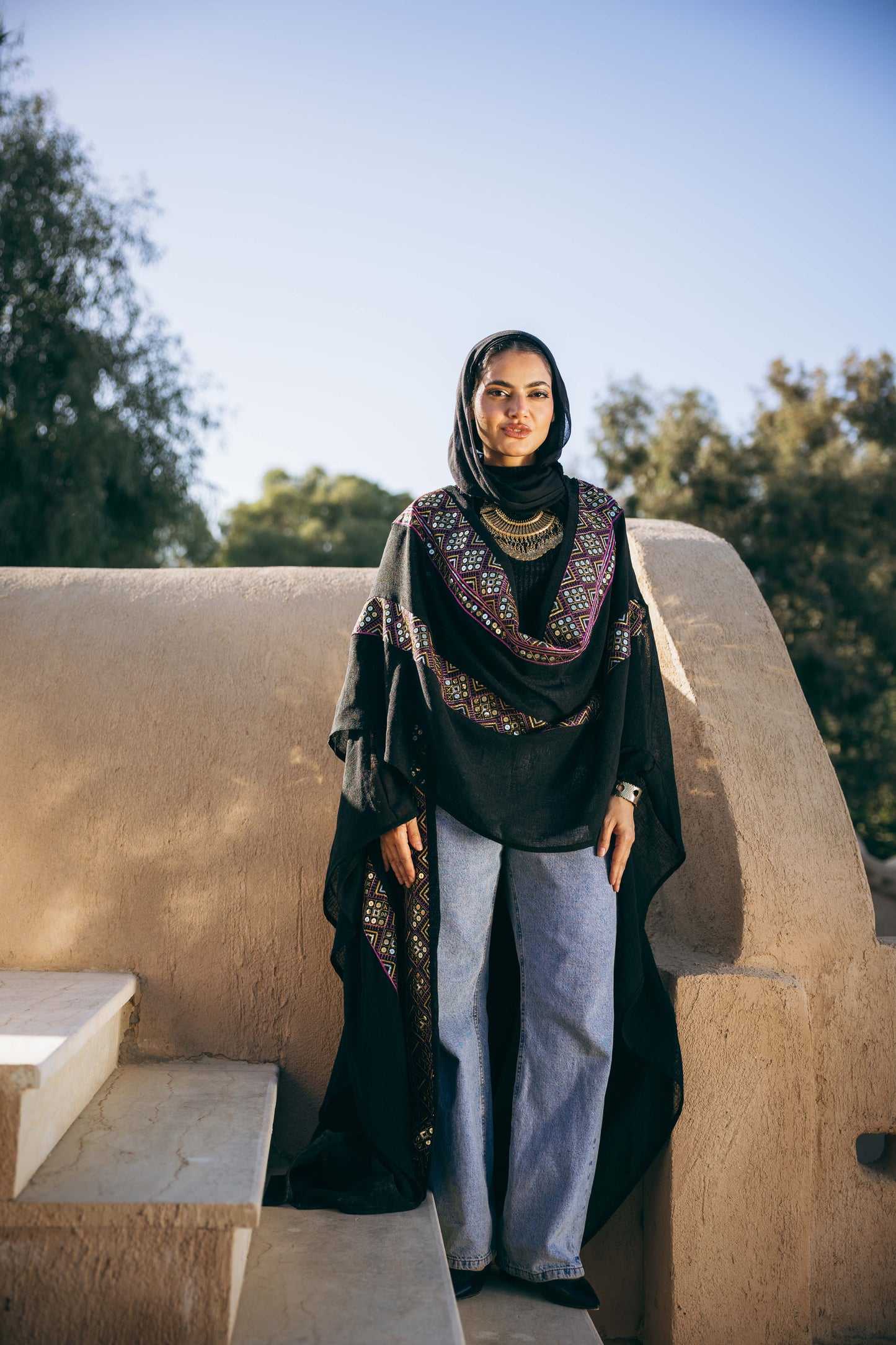 Musk Linen Kaftan