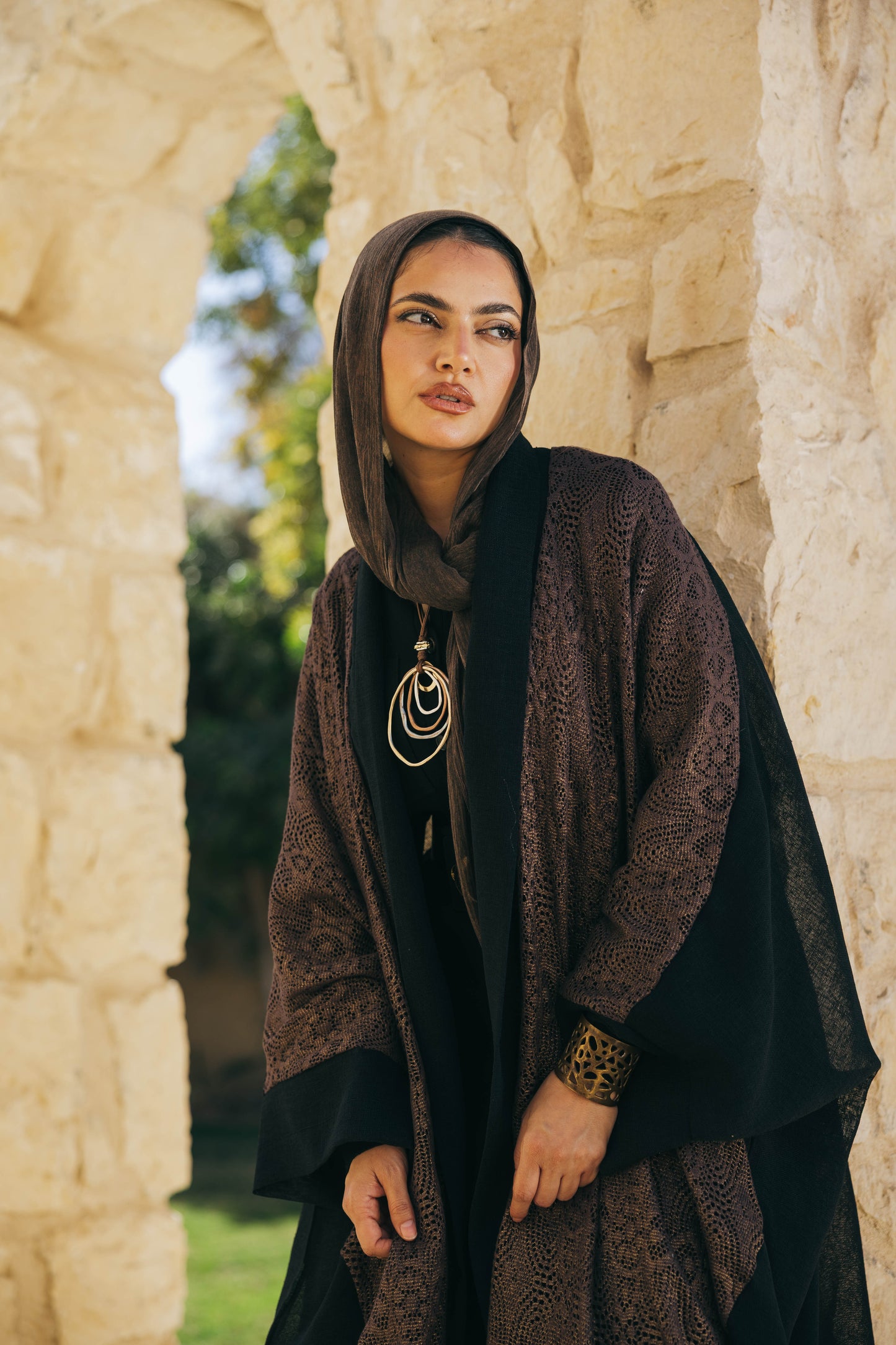 Qasr Linen Kaftan