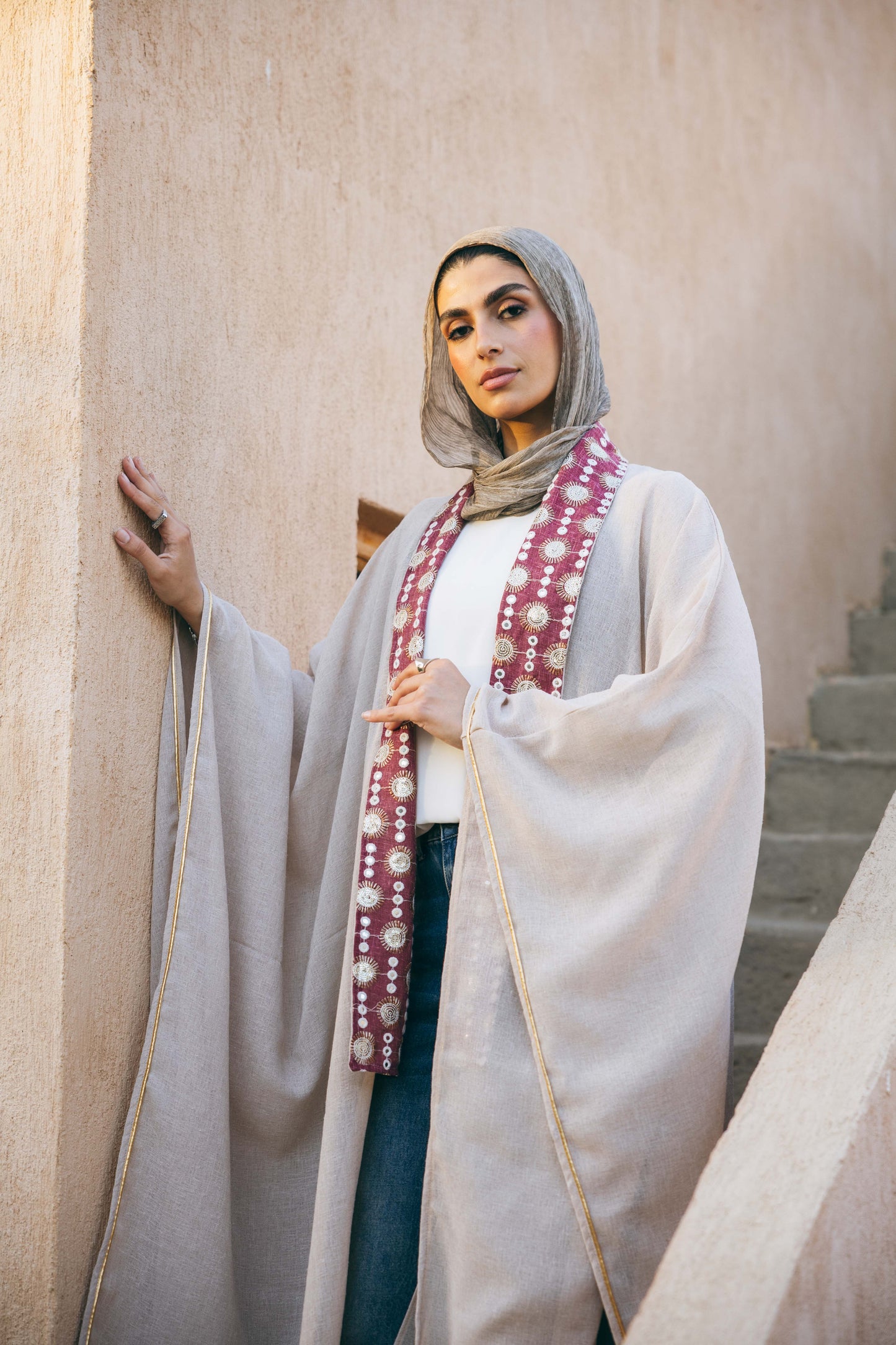 Rokayea Linen Kaftan