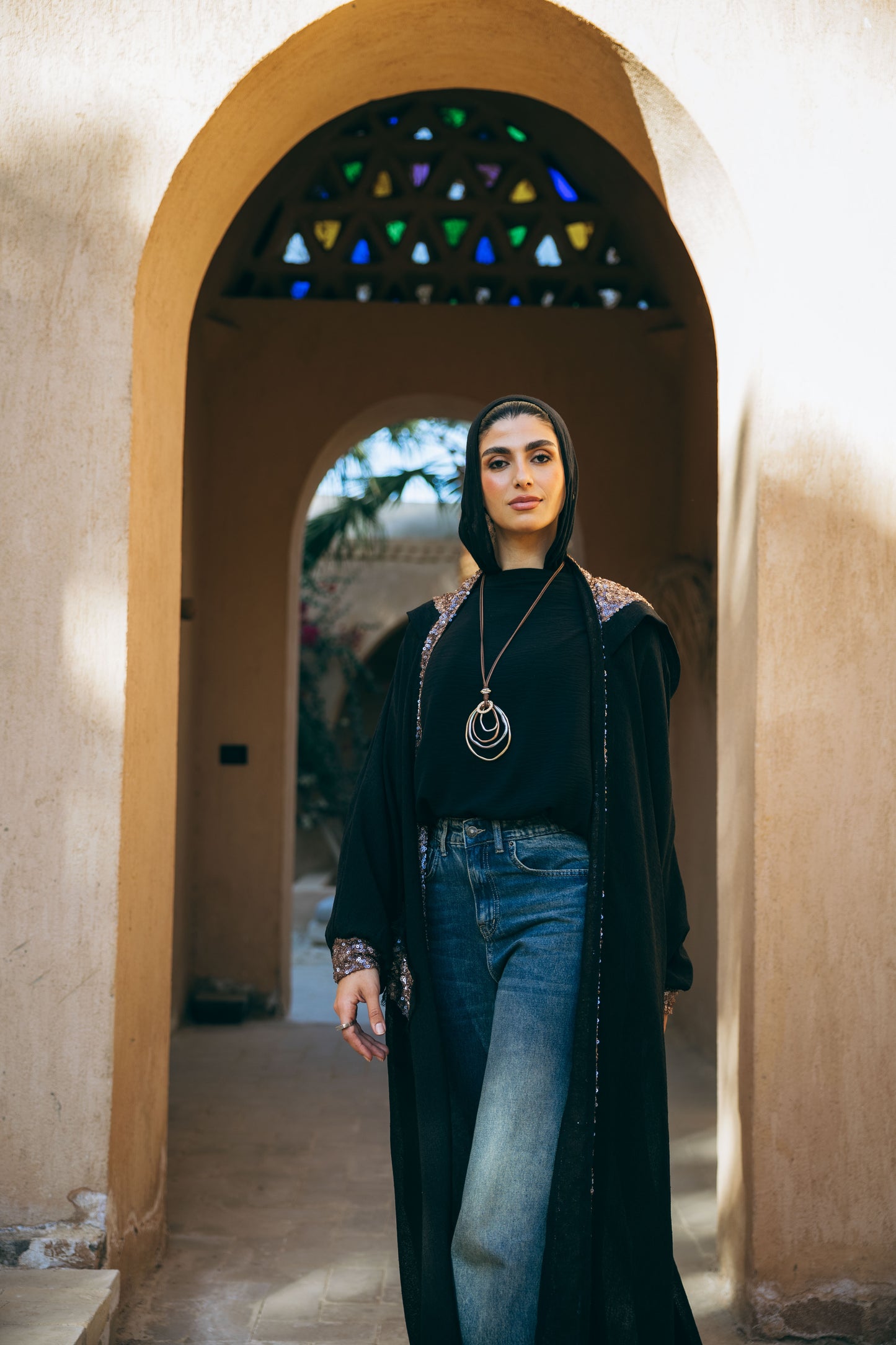 Layali Linen Kaftan