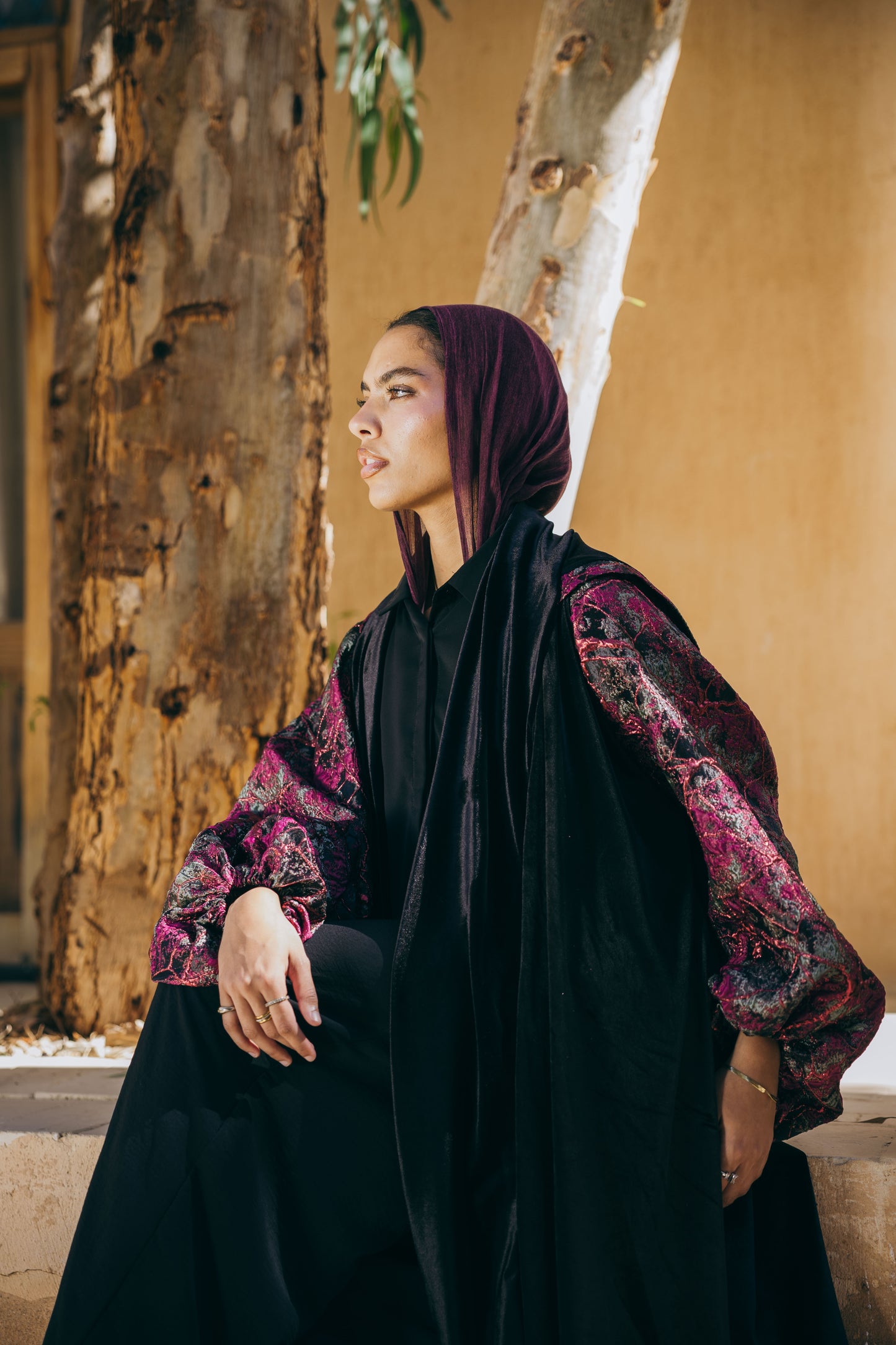 Royal Kaftan in Black