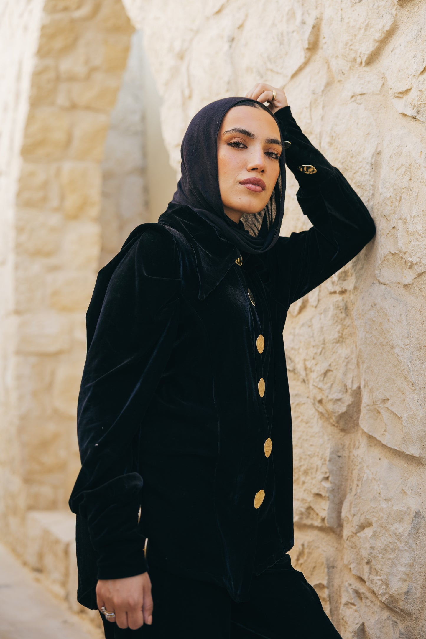 Yacout Velvet Set