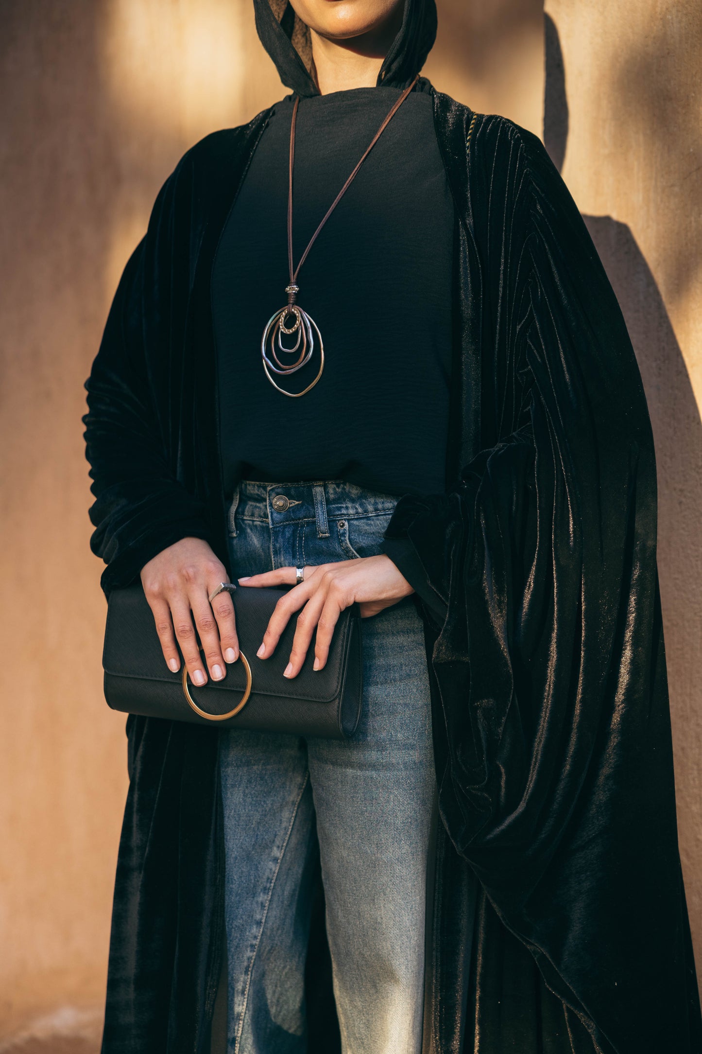Oud Kaftan in Black